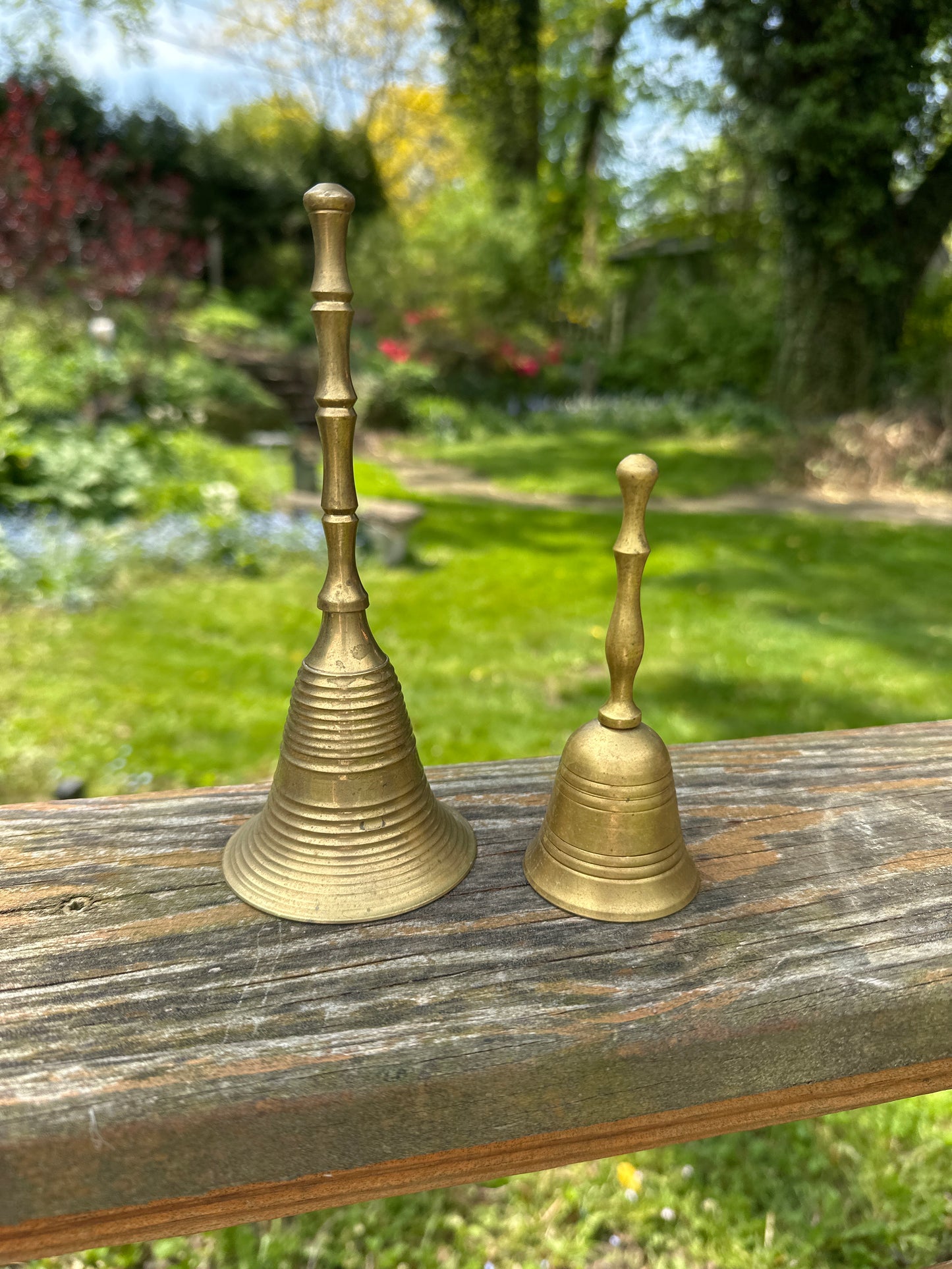 Set of Two Brass Bells