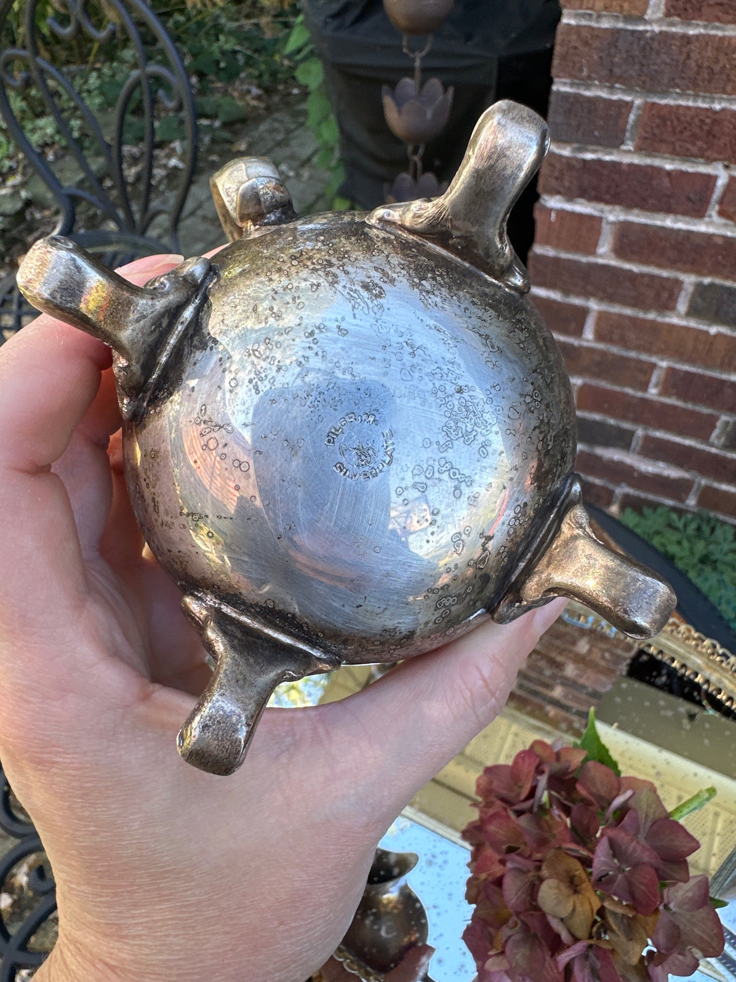 Vintage Silver-plate Creamer
