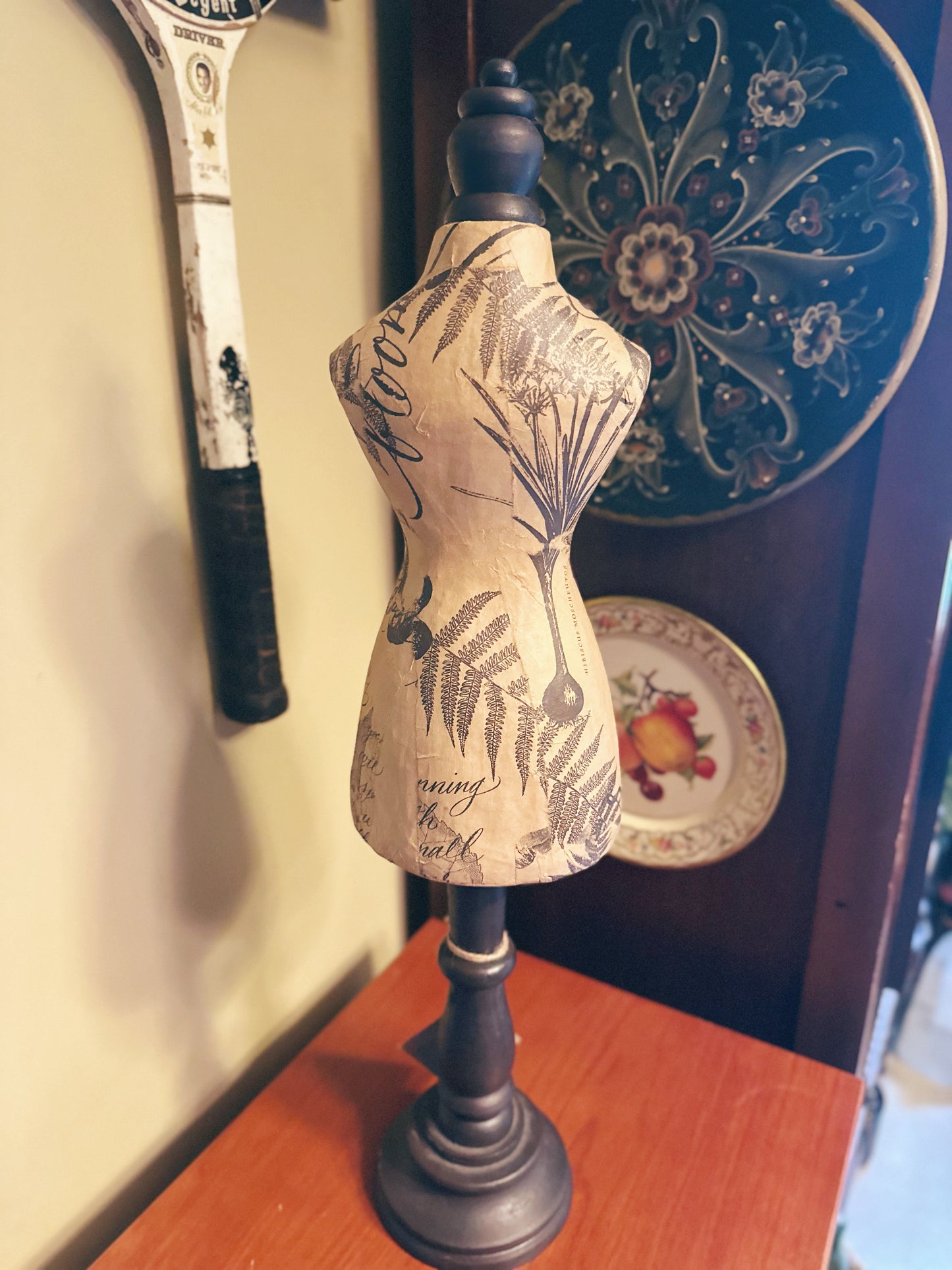 Vintage Tabletop Mannequin