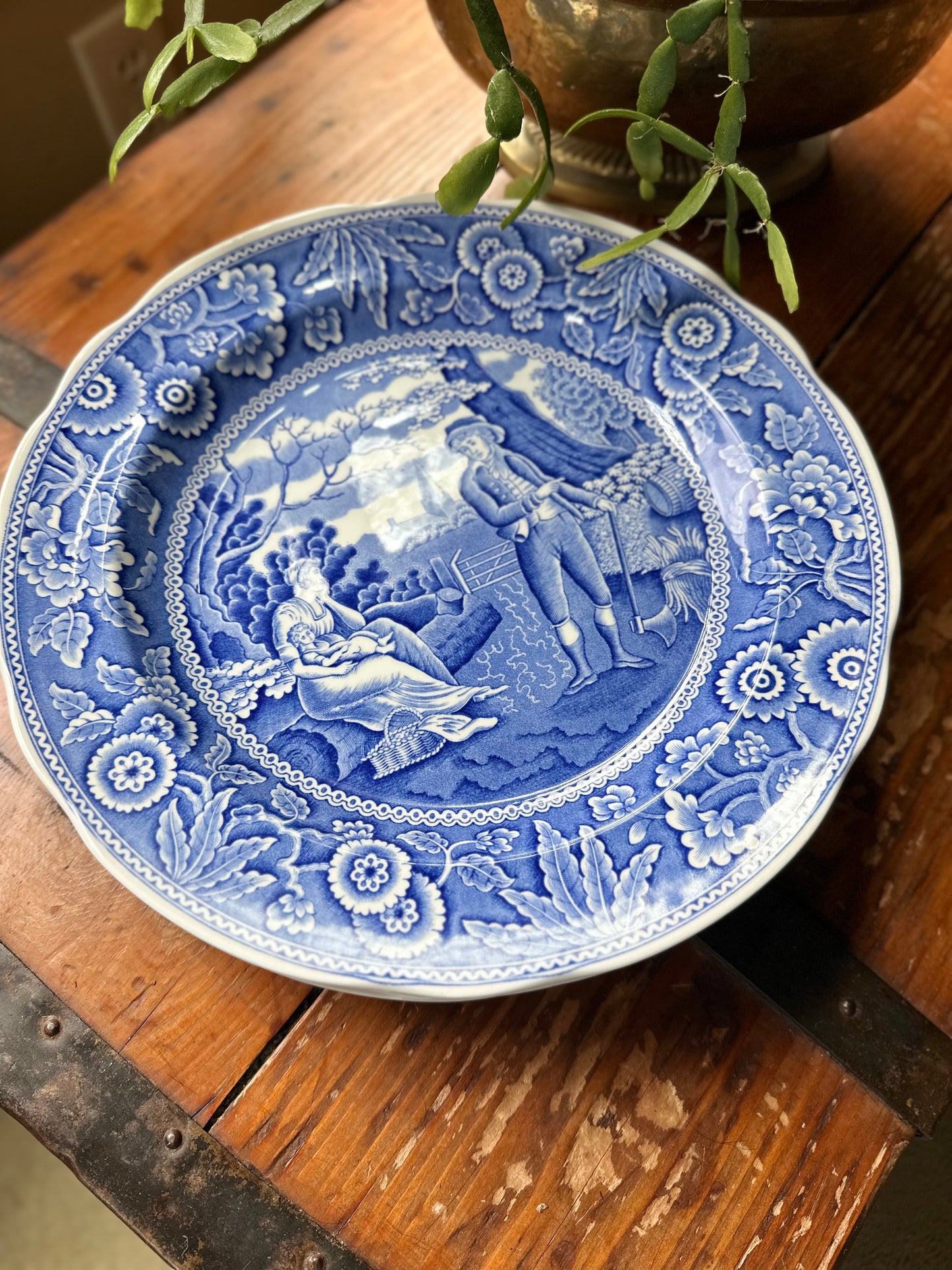 Spode “The Blue Room Collection” Plate