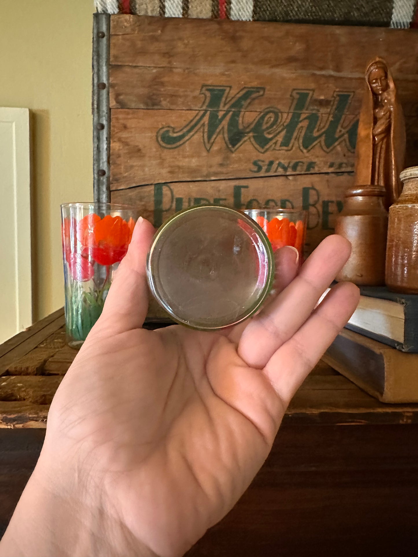Vintage MCM Tulip Tumblers