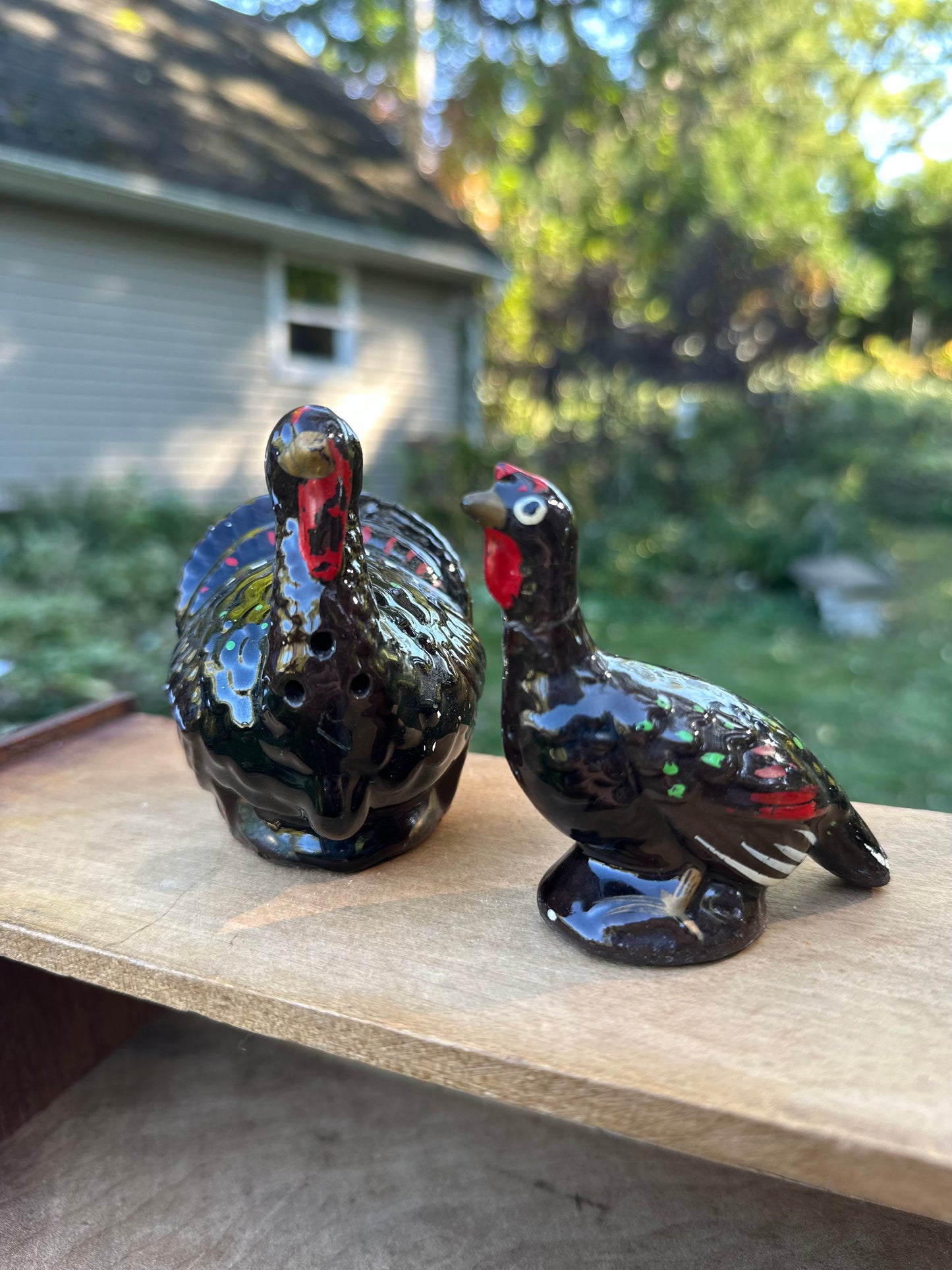 Vintage Turkey S&P Shakers
