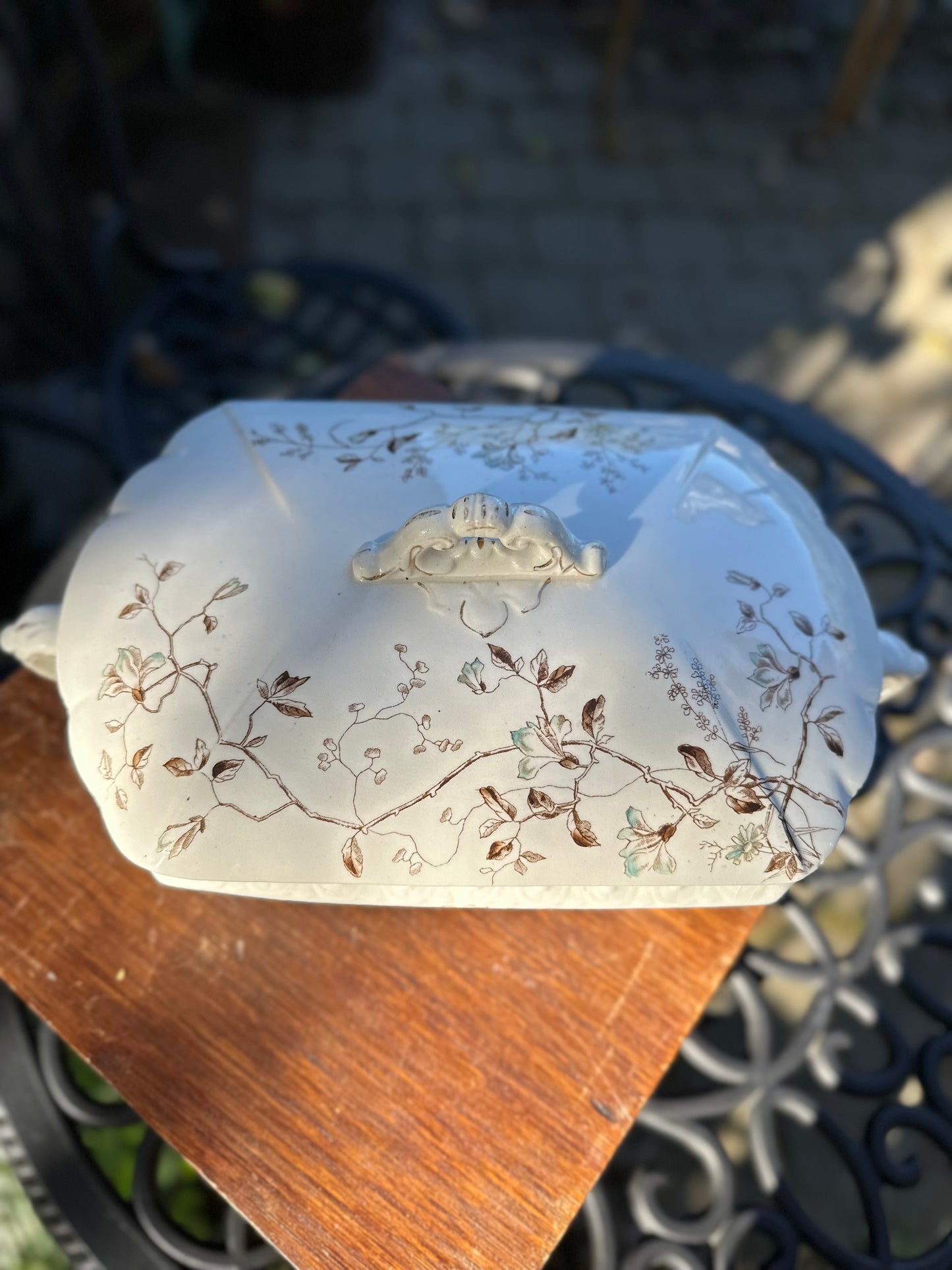 Vintage Transferware Tureen