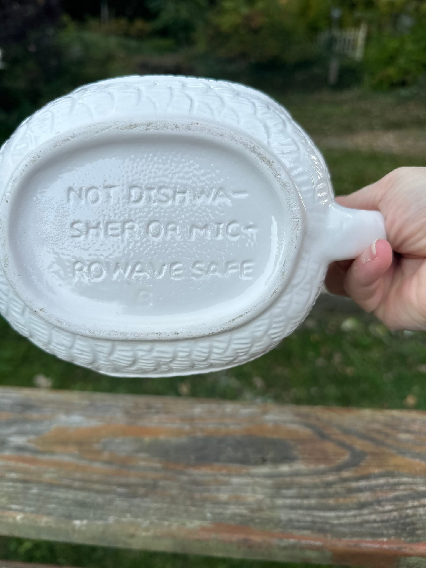 Vintage Turkey Gravy Boat