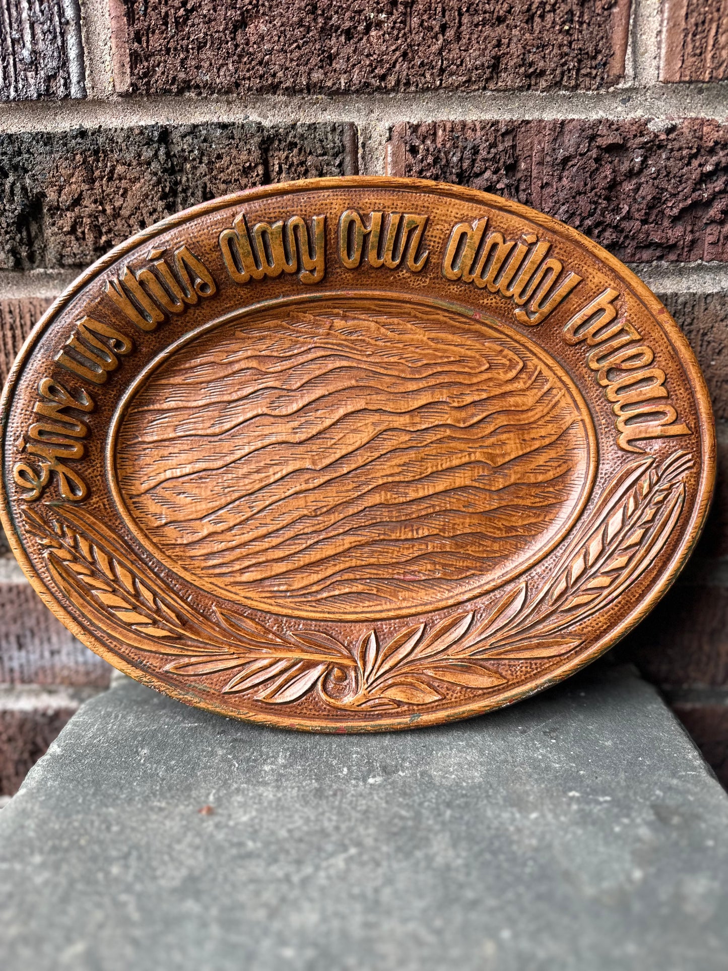 Vintage Bread Plate