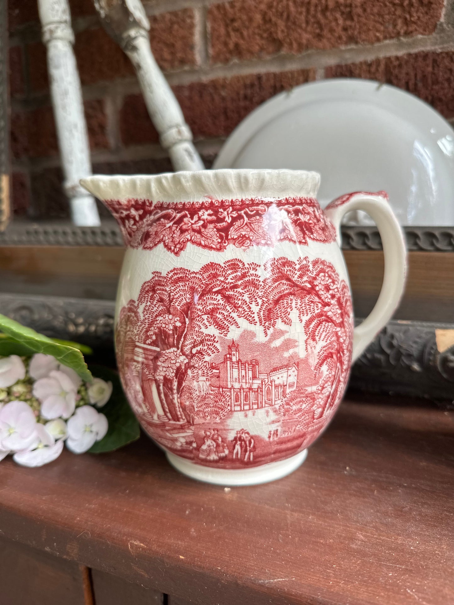 Mason’s Vista Pink Romney Jug