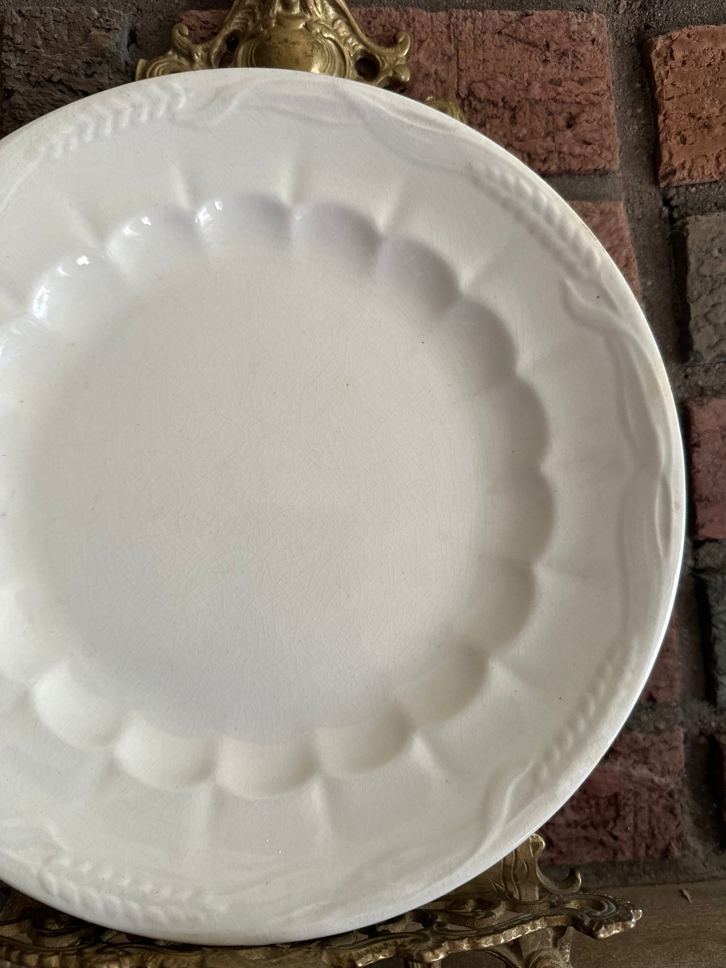 J.&G. Meakin Ironstone Plate (wheat)