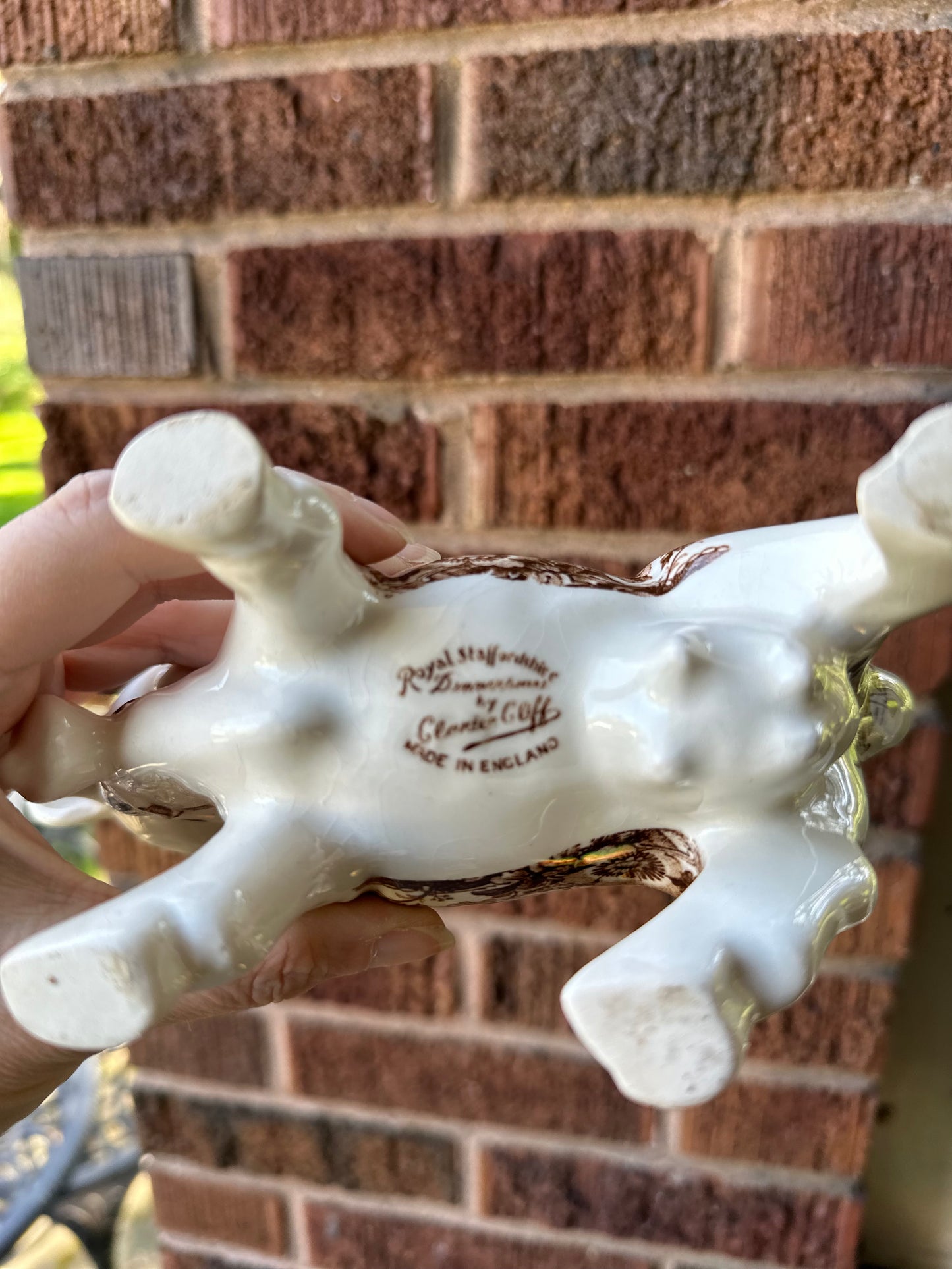 Royal Staffordshire Cow Creamer