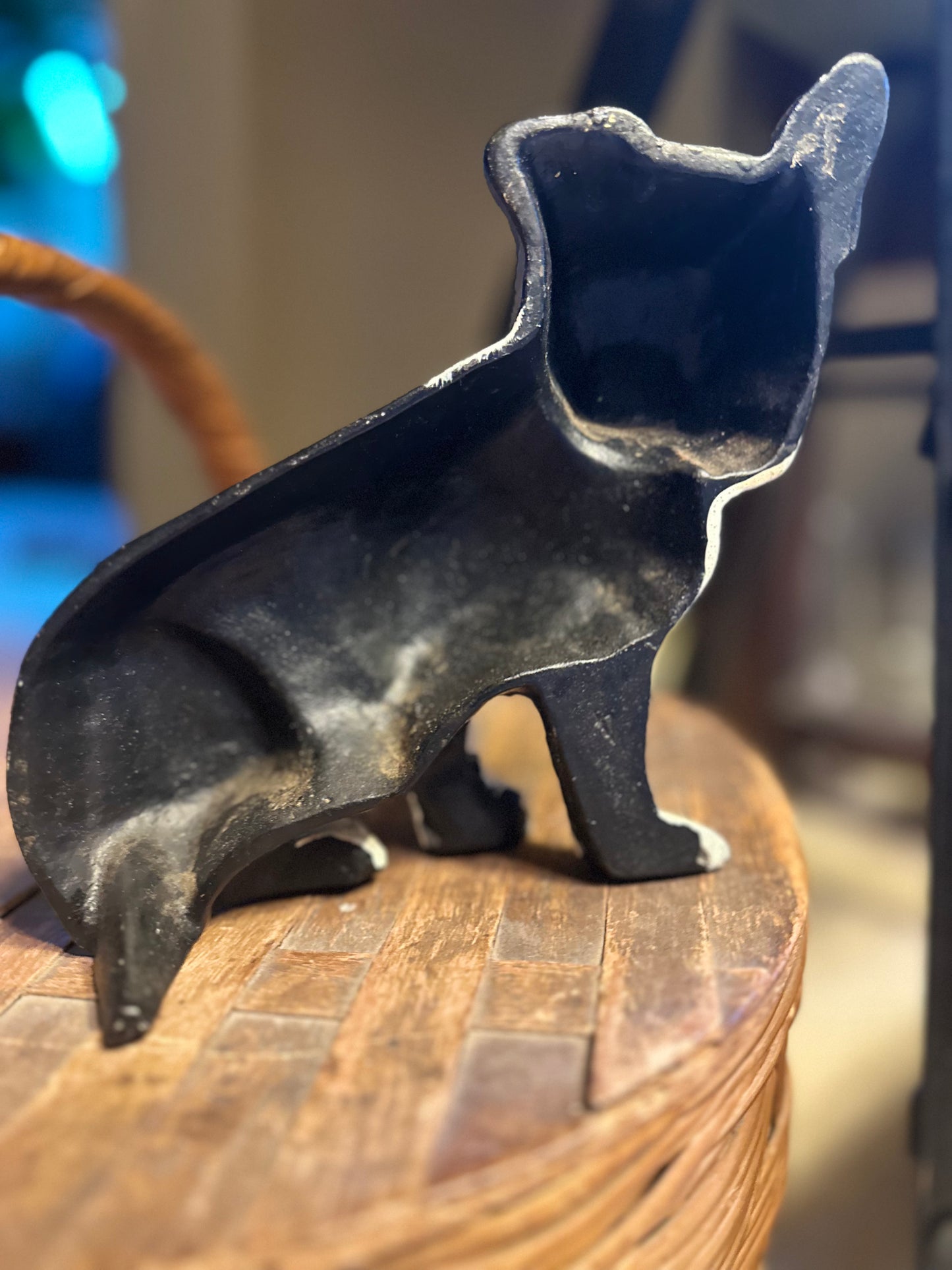 Vintage Cast Iron Boston Terrier Door Stop