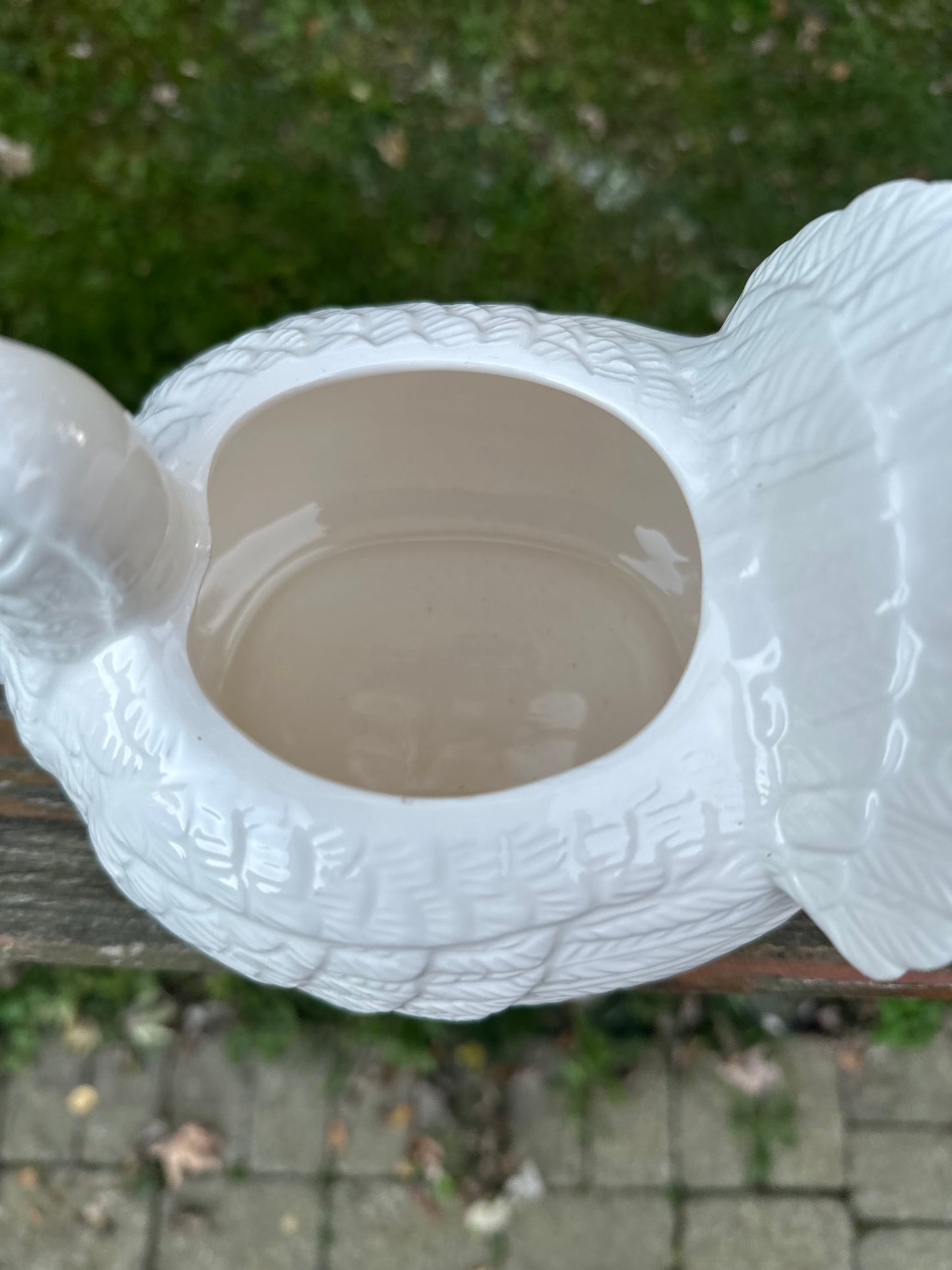 Vintage Turkey Gravy Boat