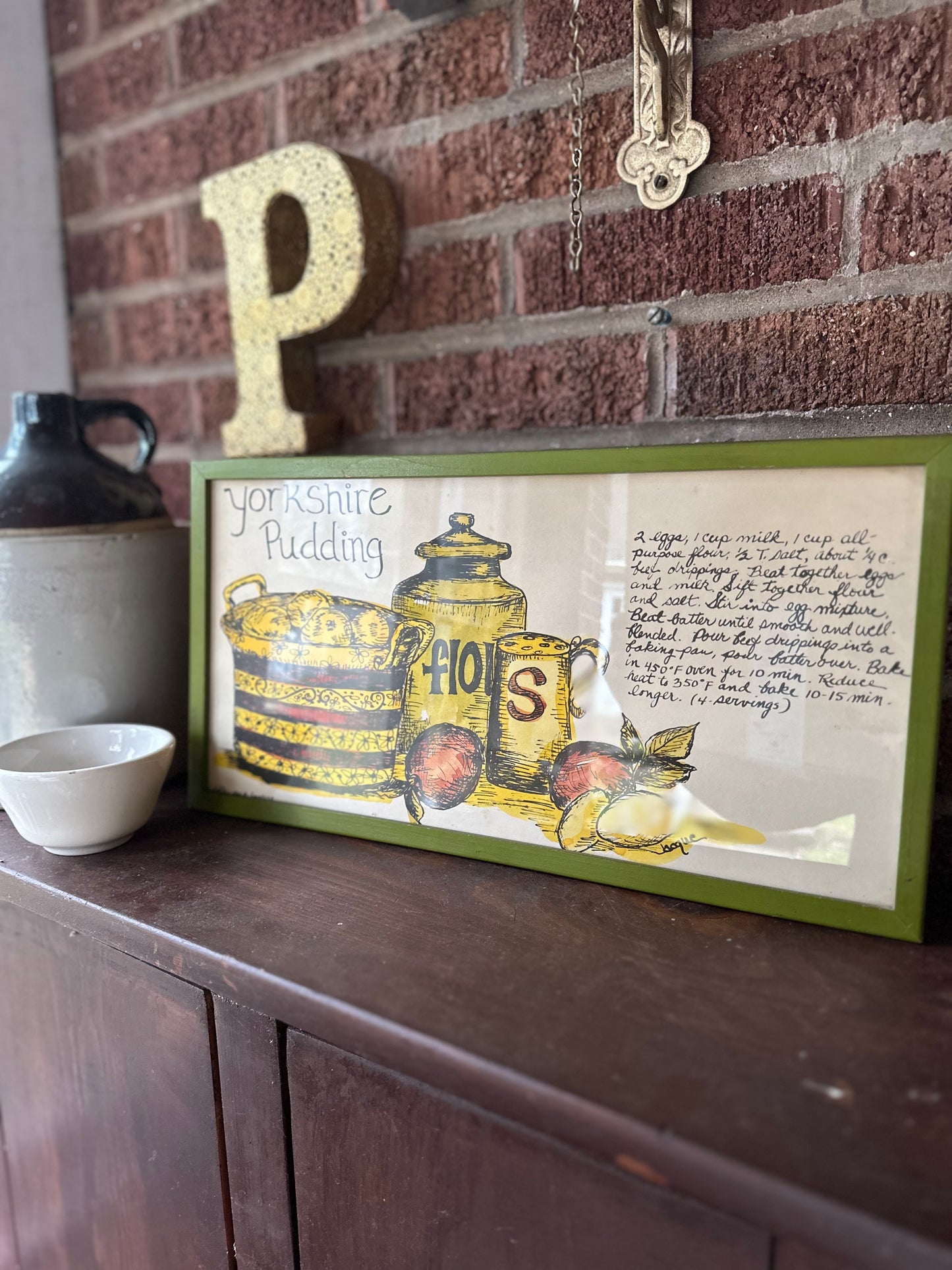 Hand Painted Yorkshire Pudding Recipe
