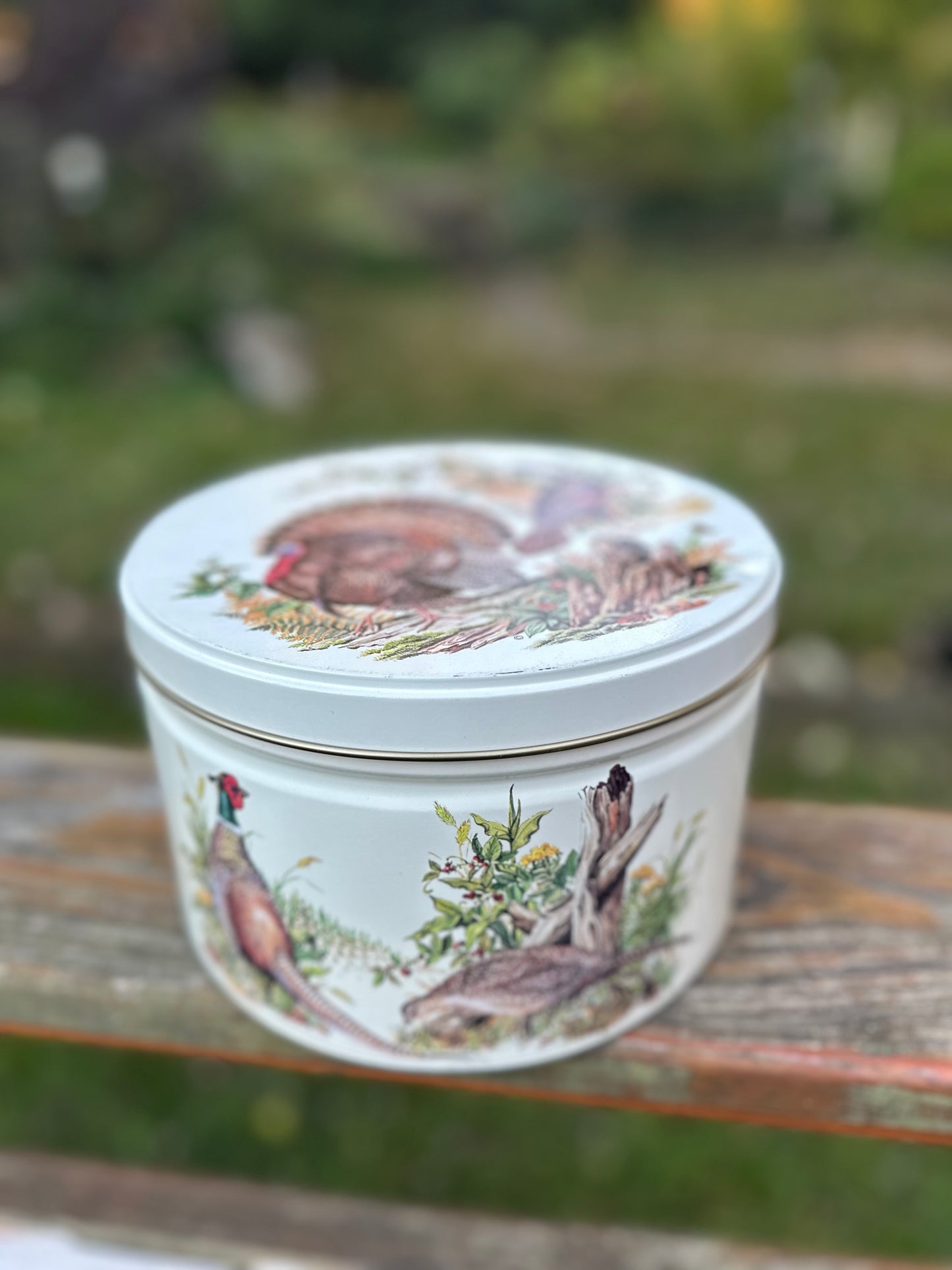 Vintage Pretzel Tin