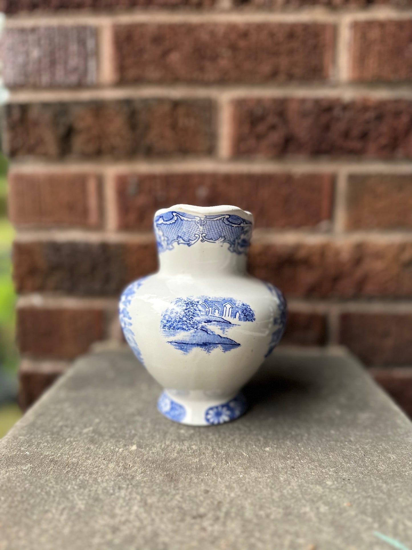 Vintage Transferware Pitcher