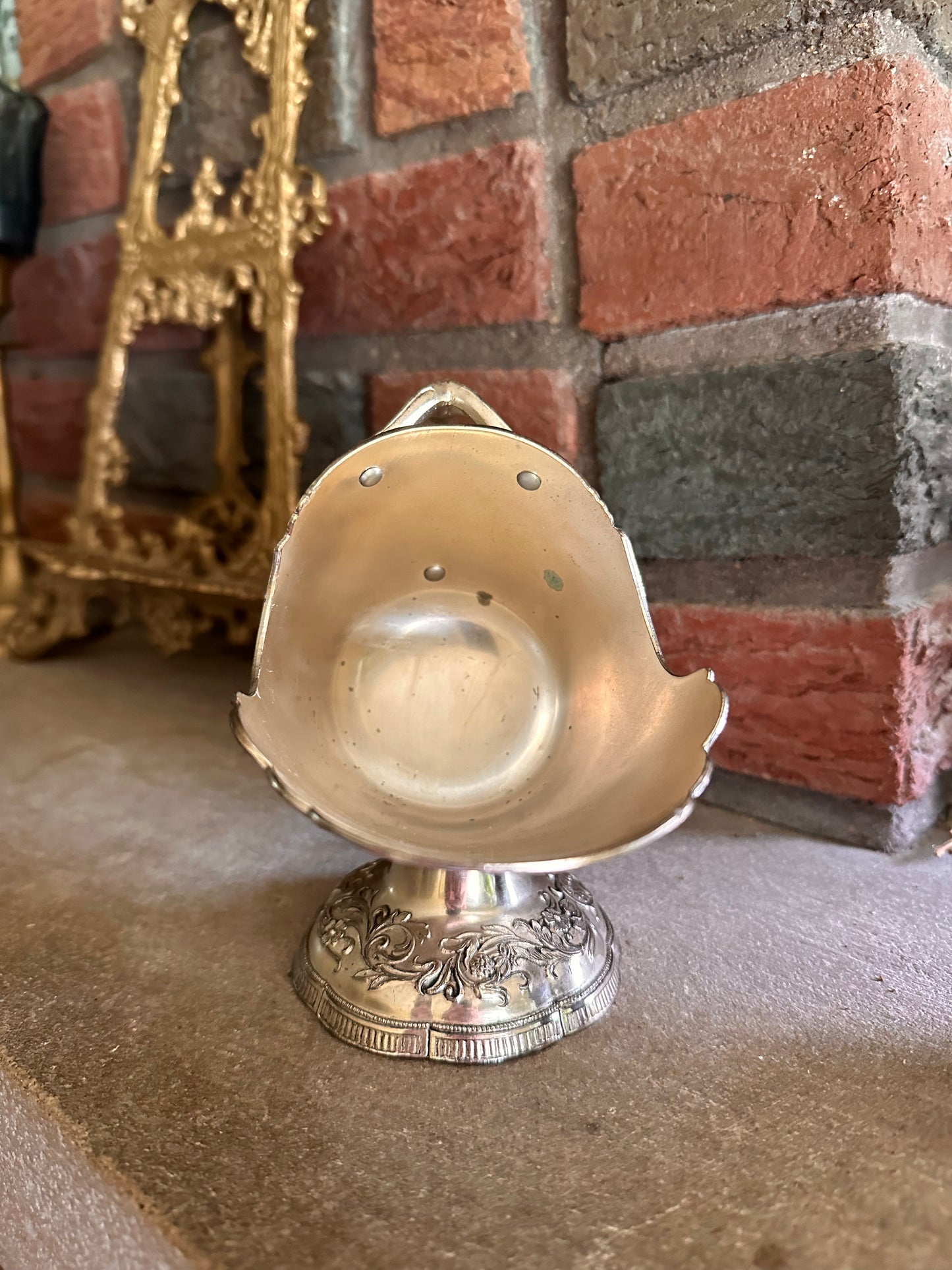 Silver Plated Sugar/Salt Scuttle
