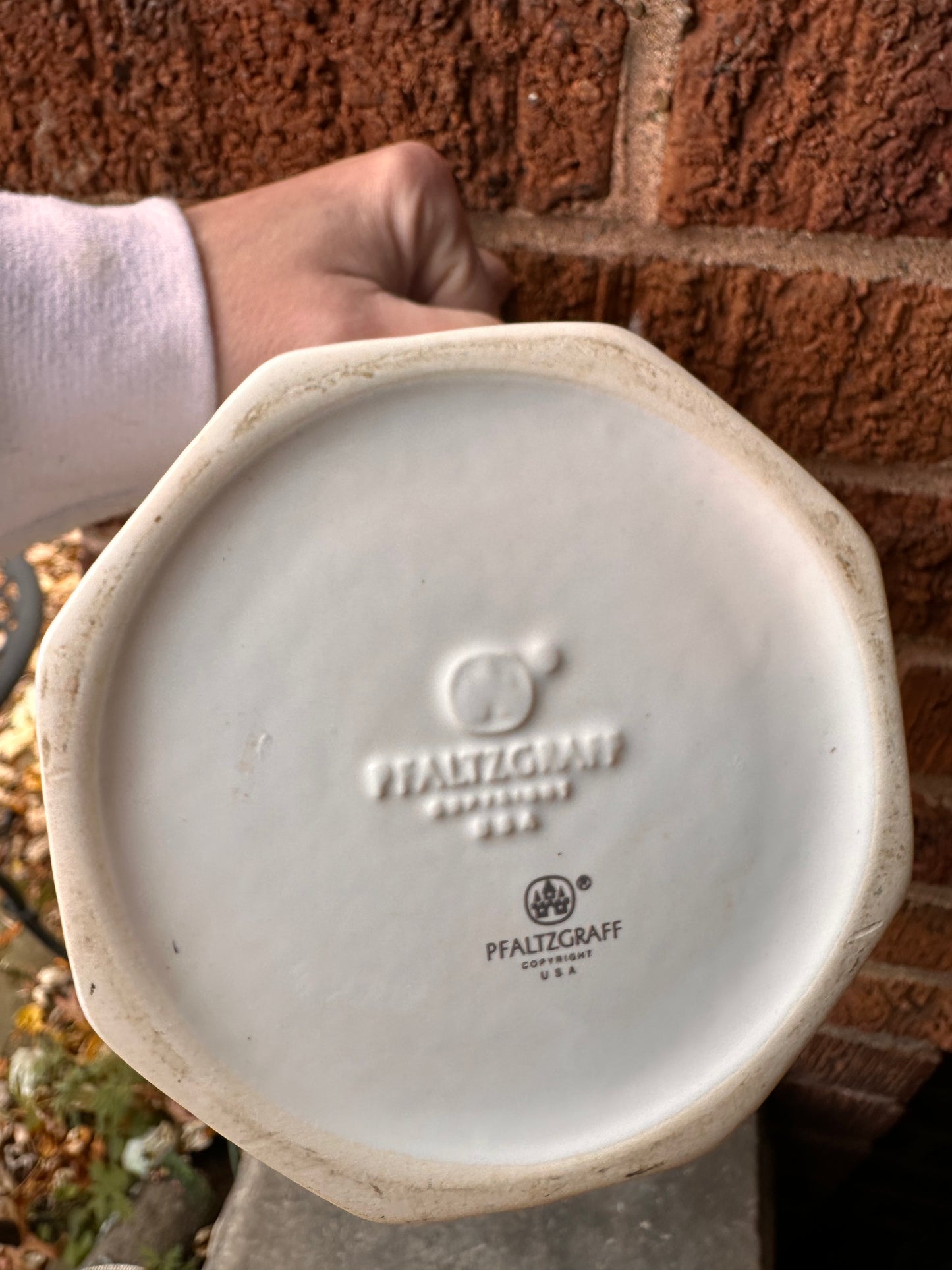 Vintage Pfaltzgraff Christmas Pitcher