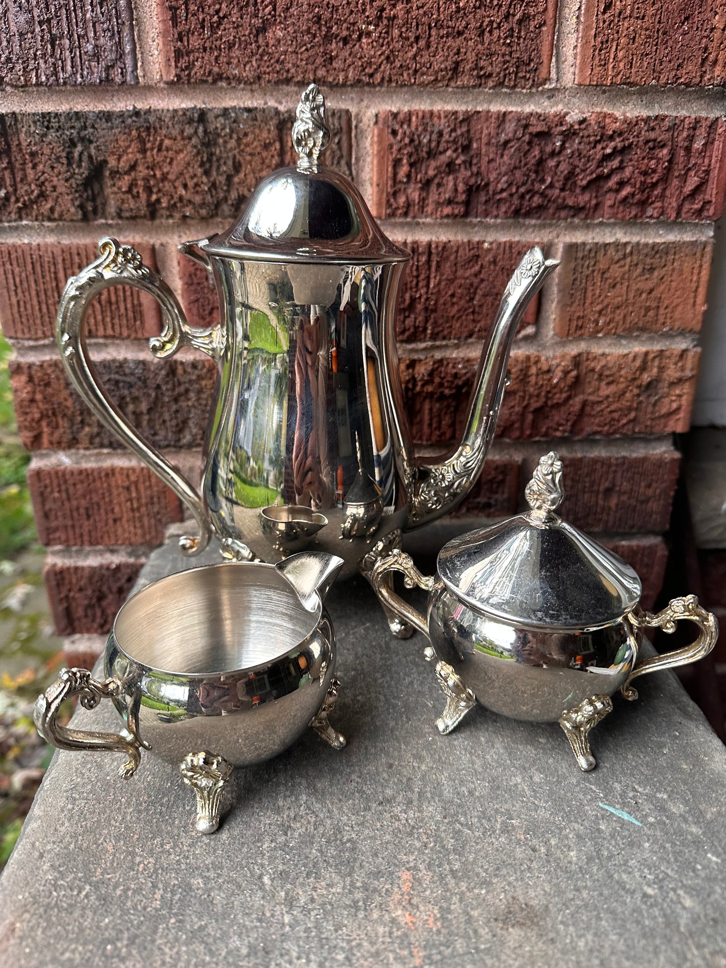 Vintage Silver plated Tea Set
