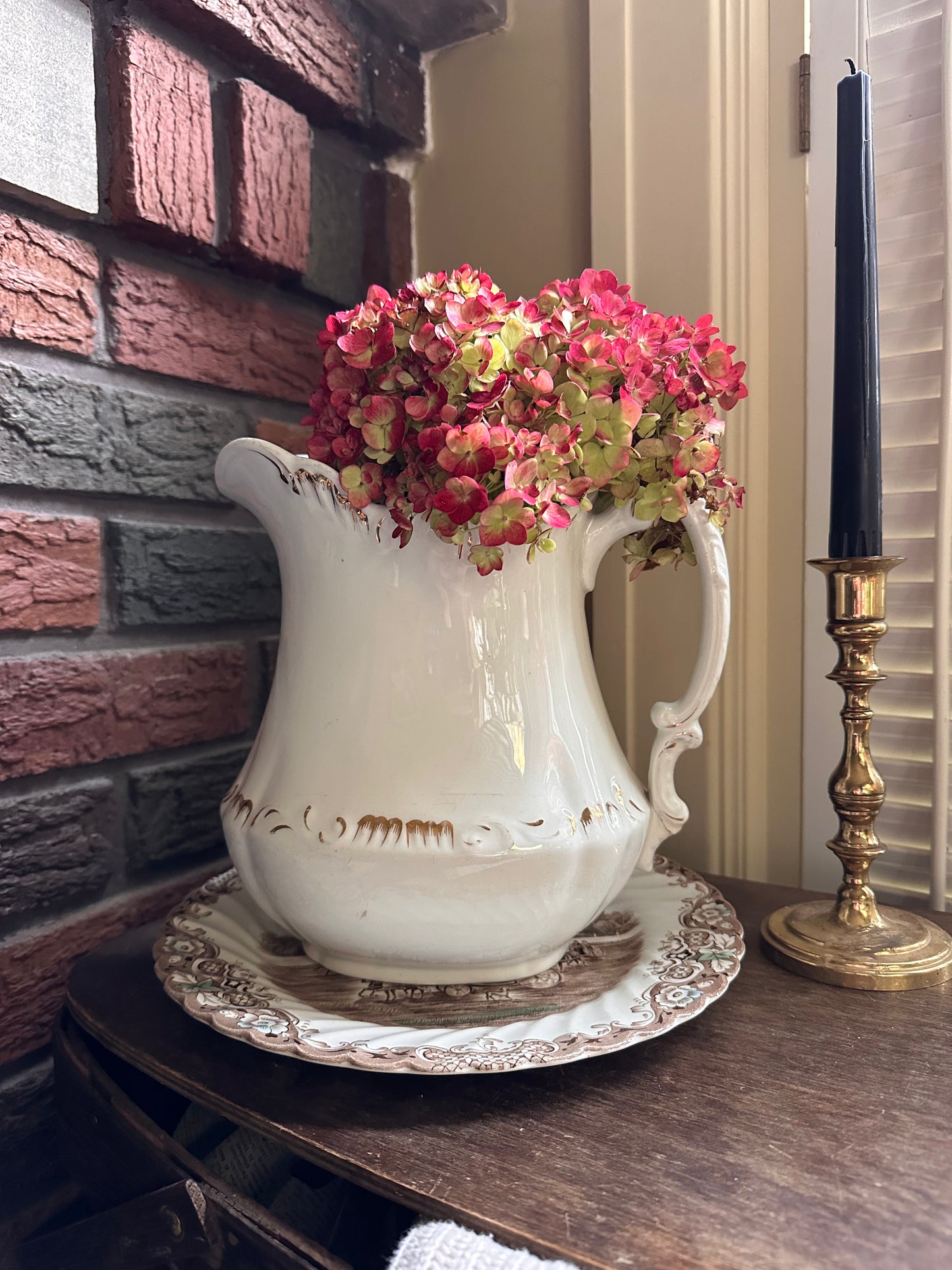 Antique Henry Alcock Water Pitcher