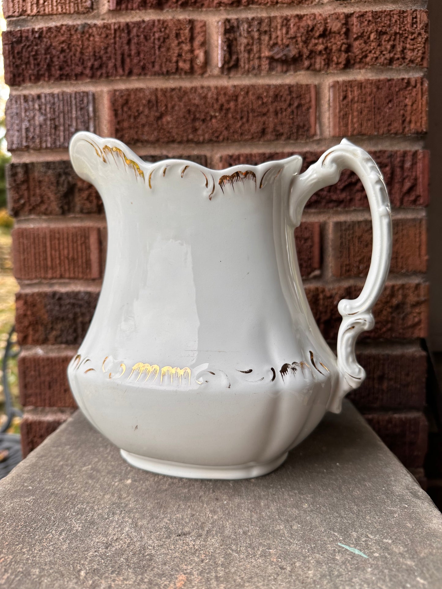 Antique Henry Alcock Water Pitcher