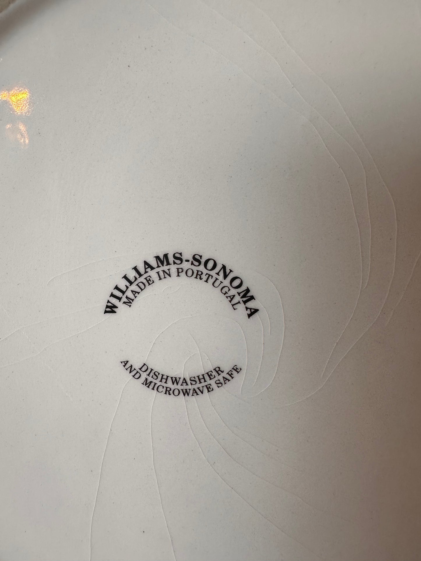 Williams Sonoma - Herbs & Vegetables Pasta Dish (discontinued)