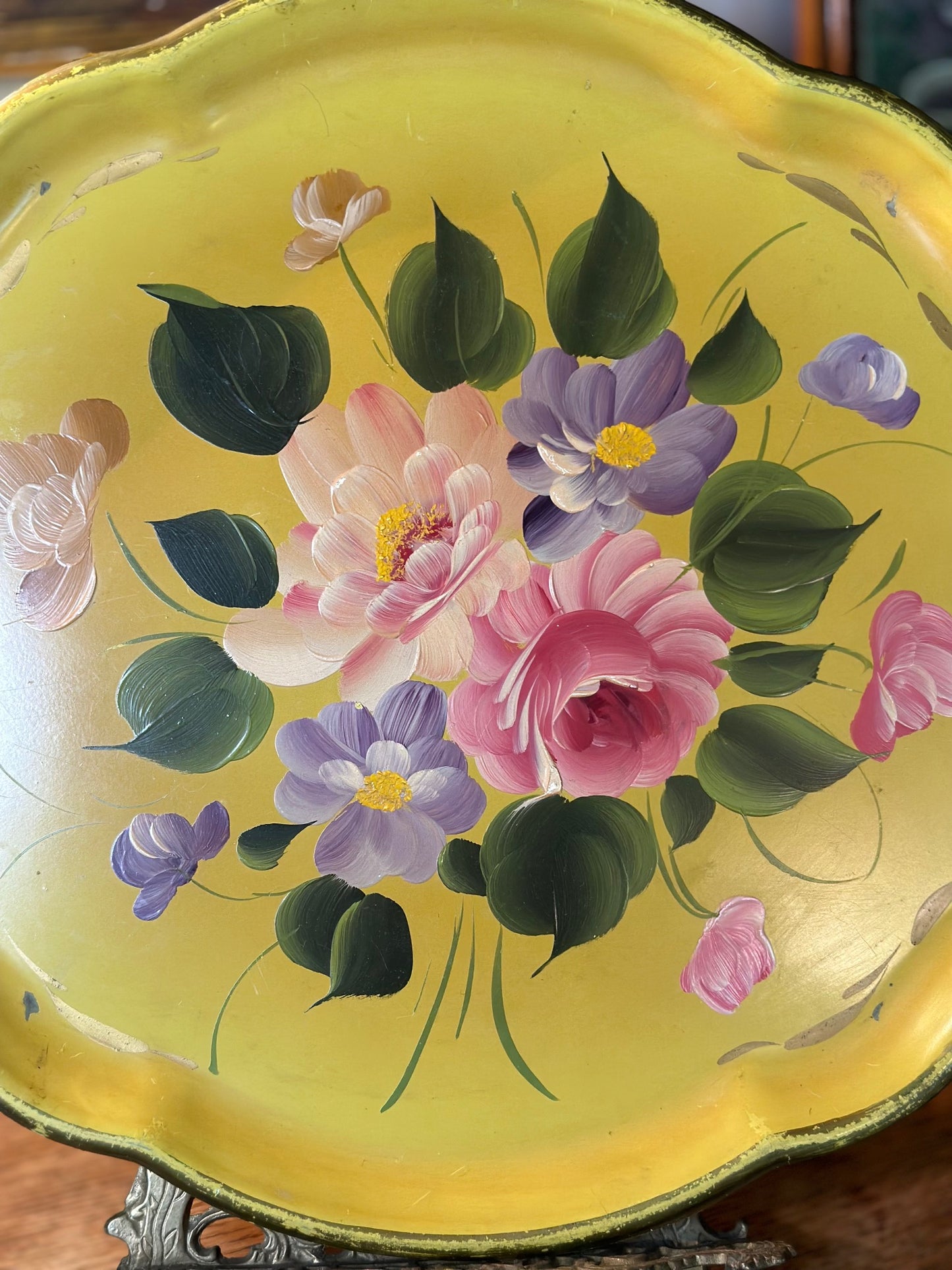 Vintage Tole Ware Tray