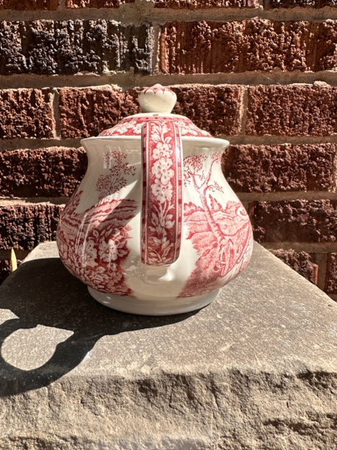 English Transferware Tea Pot