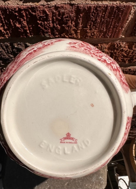 English Transferware Tea Pot