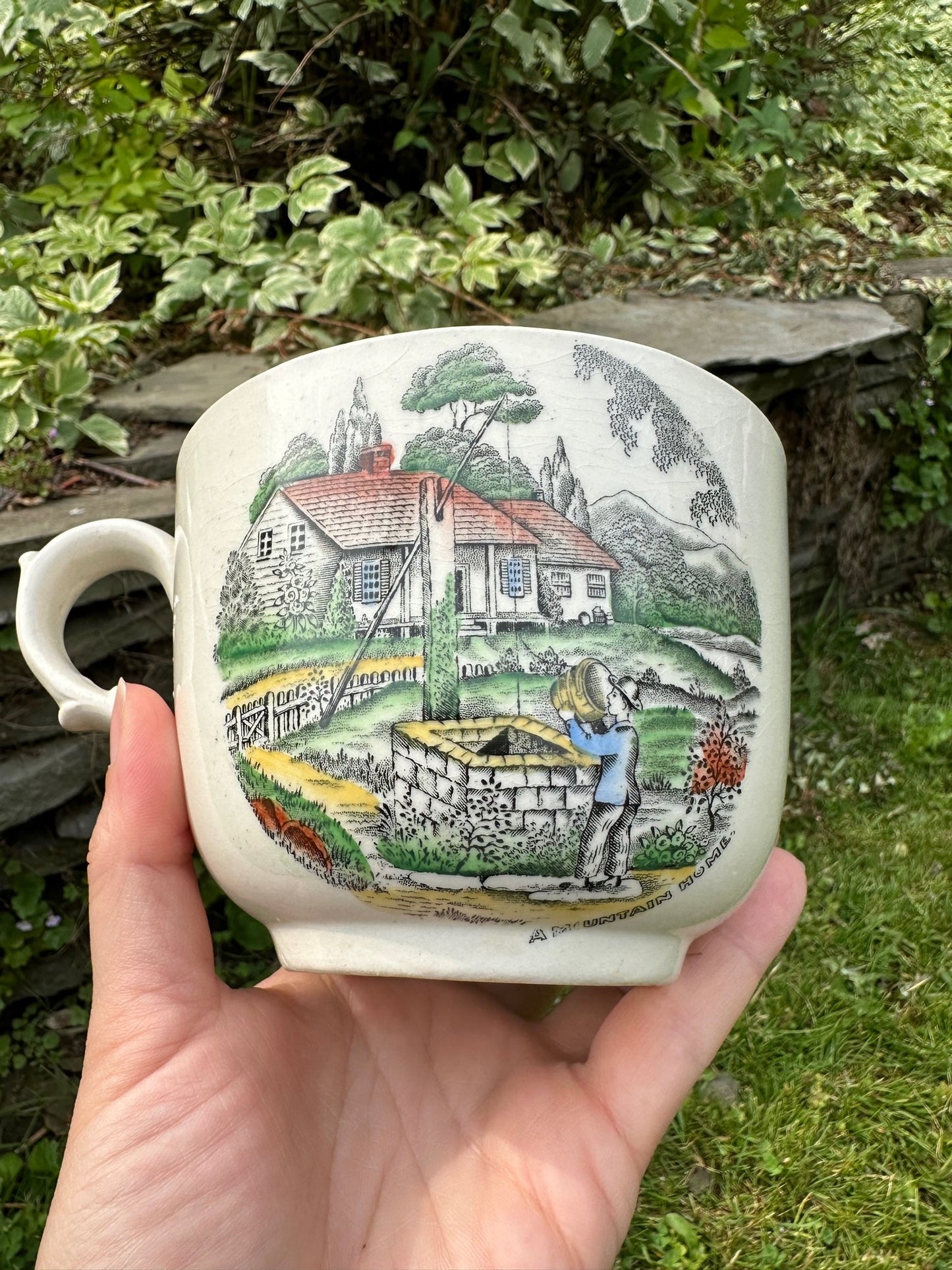 Adams England Oversized Mug - A Mountain View - Gem City Mercantile