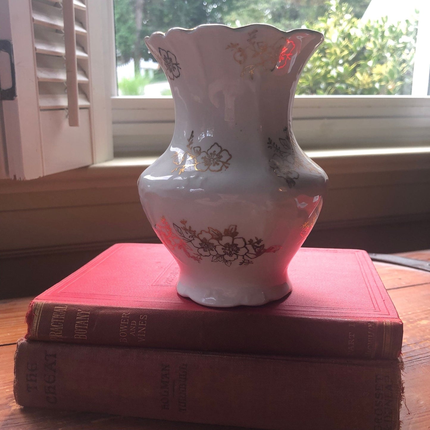 Antique Brush Jar from City Pottery - Gem City Mercantile