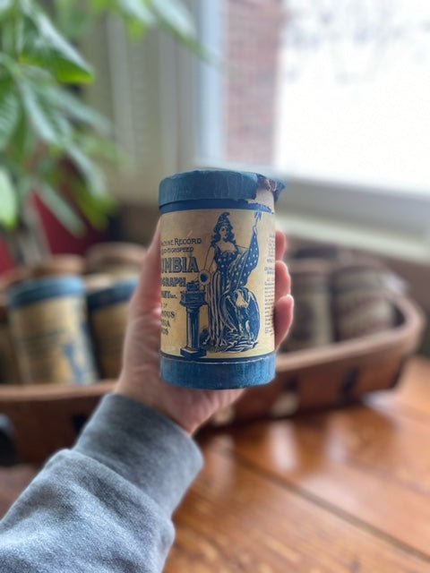 Antique Columbia Cylinder Records - Gem City Mercantile