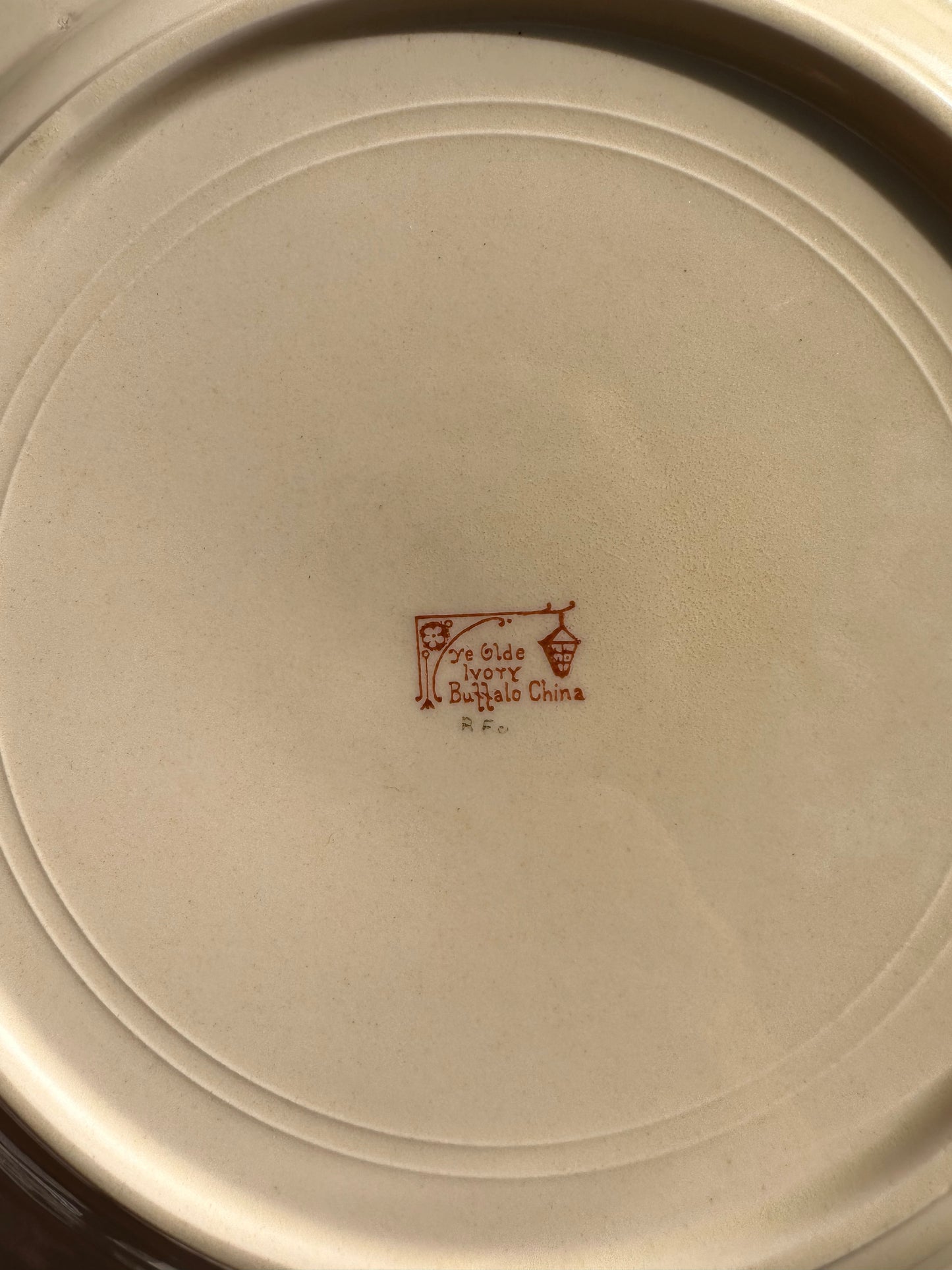 Vintage Buffalo China Serving Plate