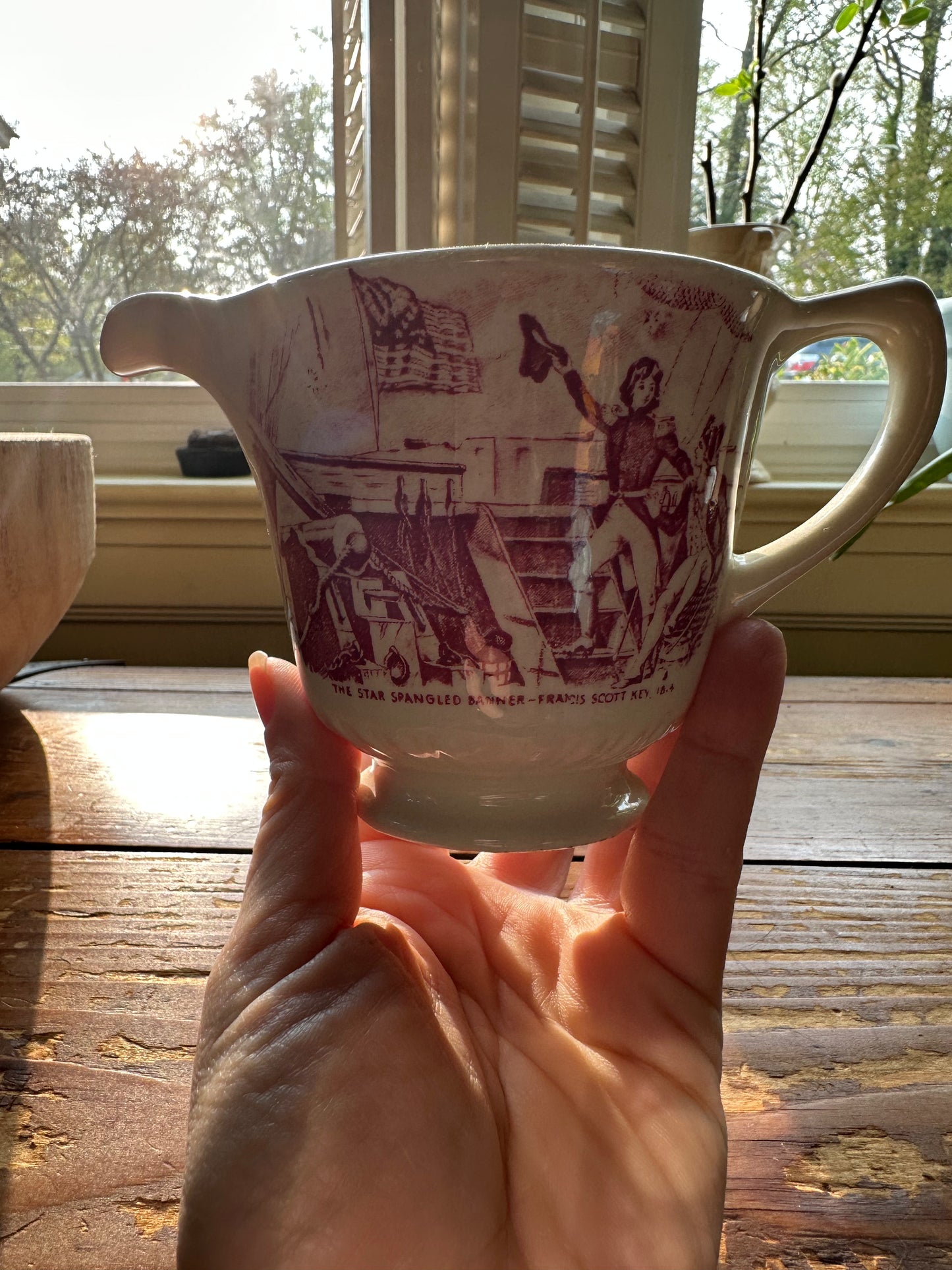 Homer Laughlin Historical America Creamer