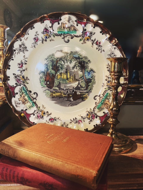 Vintage Mason's Ironstone Plate