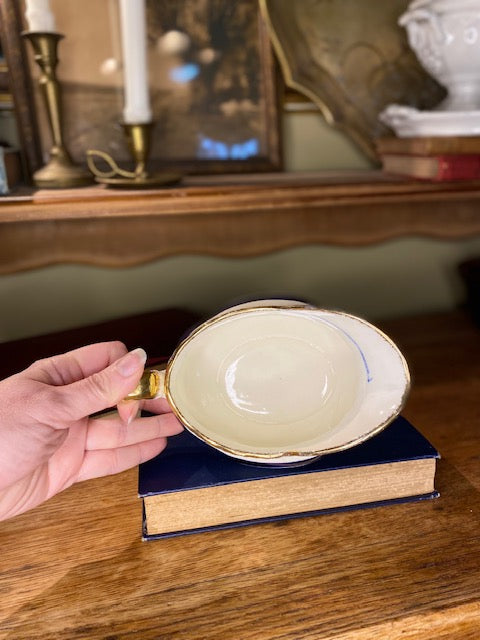Vintage Grindley Creampetal Gravy Boat