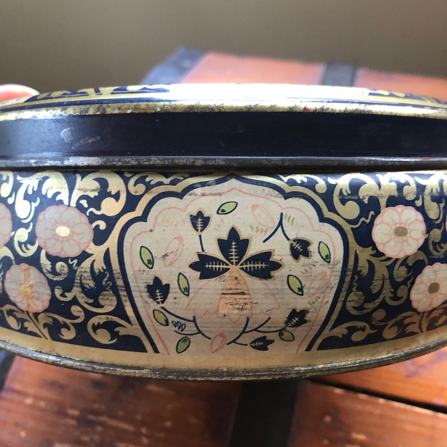 Vintage English Biscuit Tin