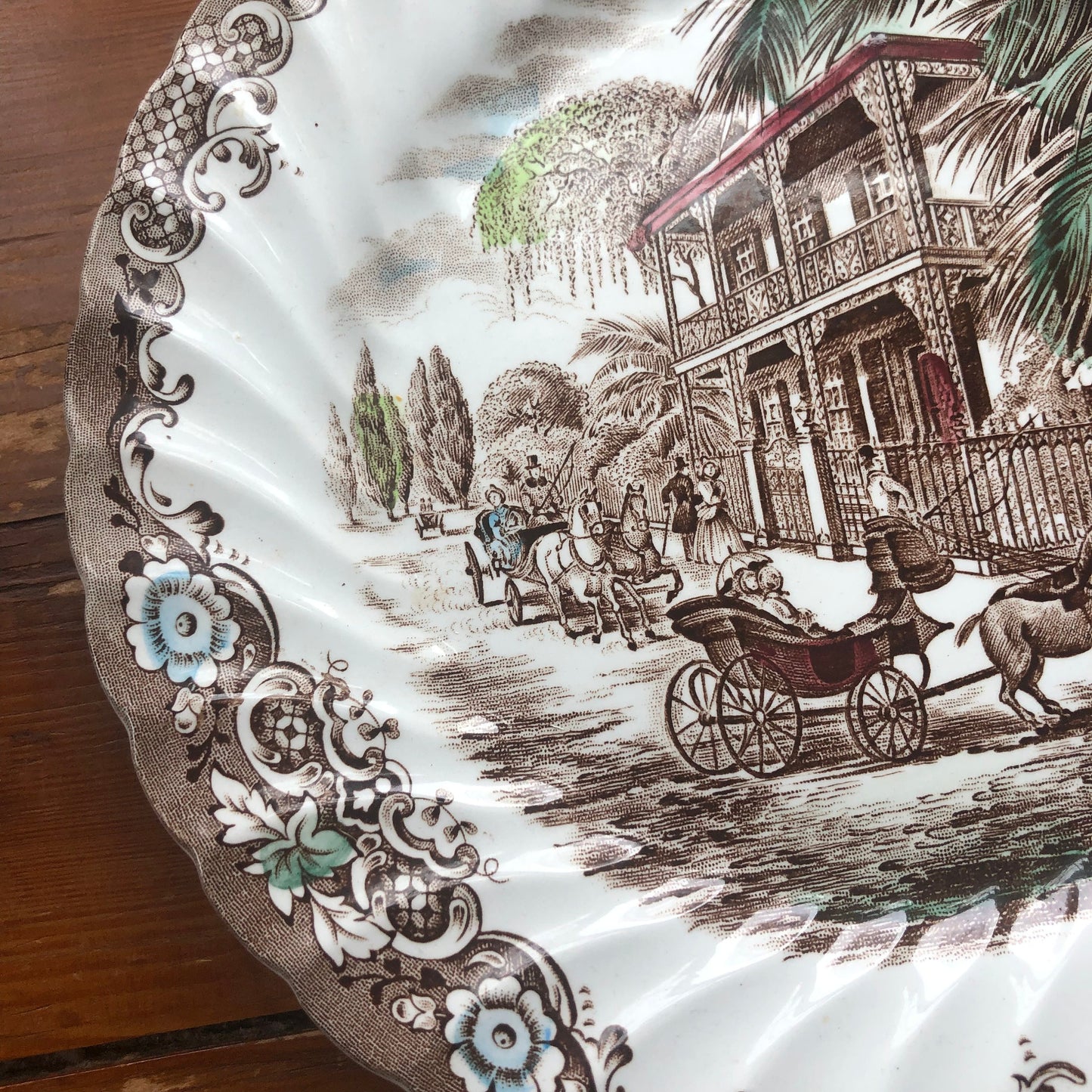 Johnson Brothers Heritage Hall - Salad Plate & Bowl