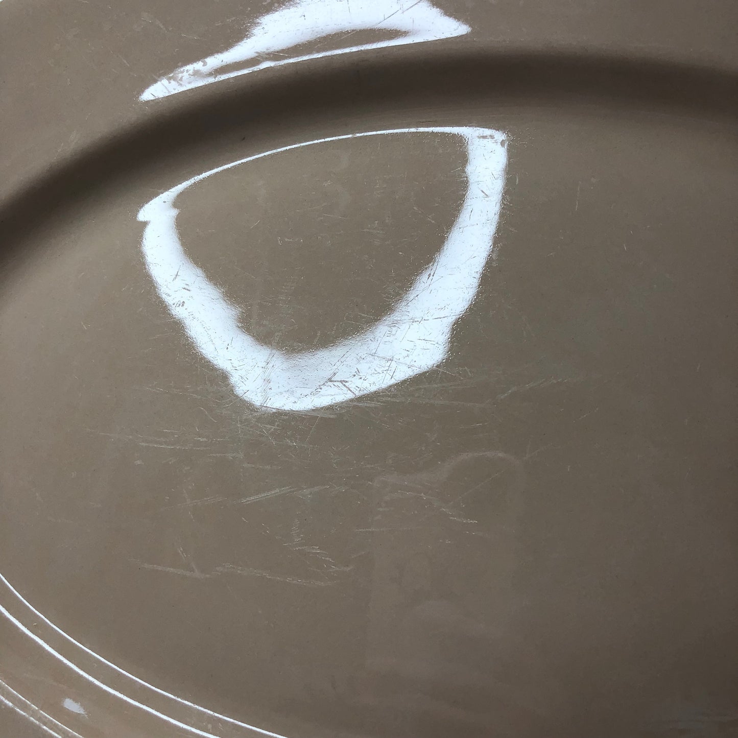 Vintage Walker China Peach Oval Platter