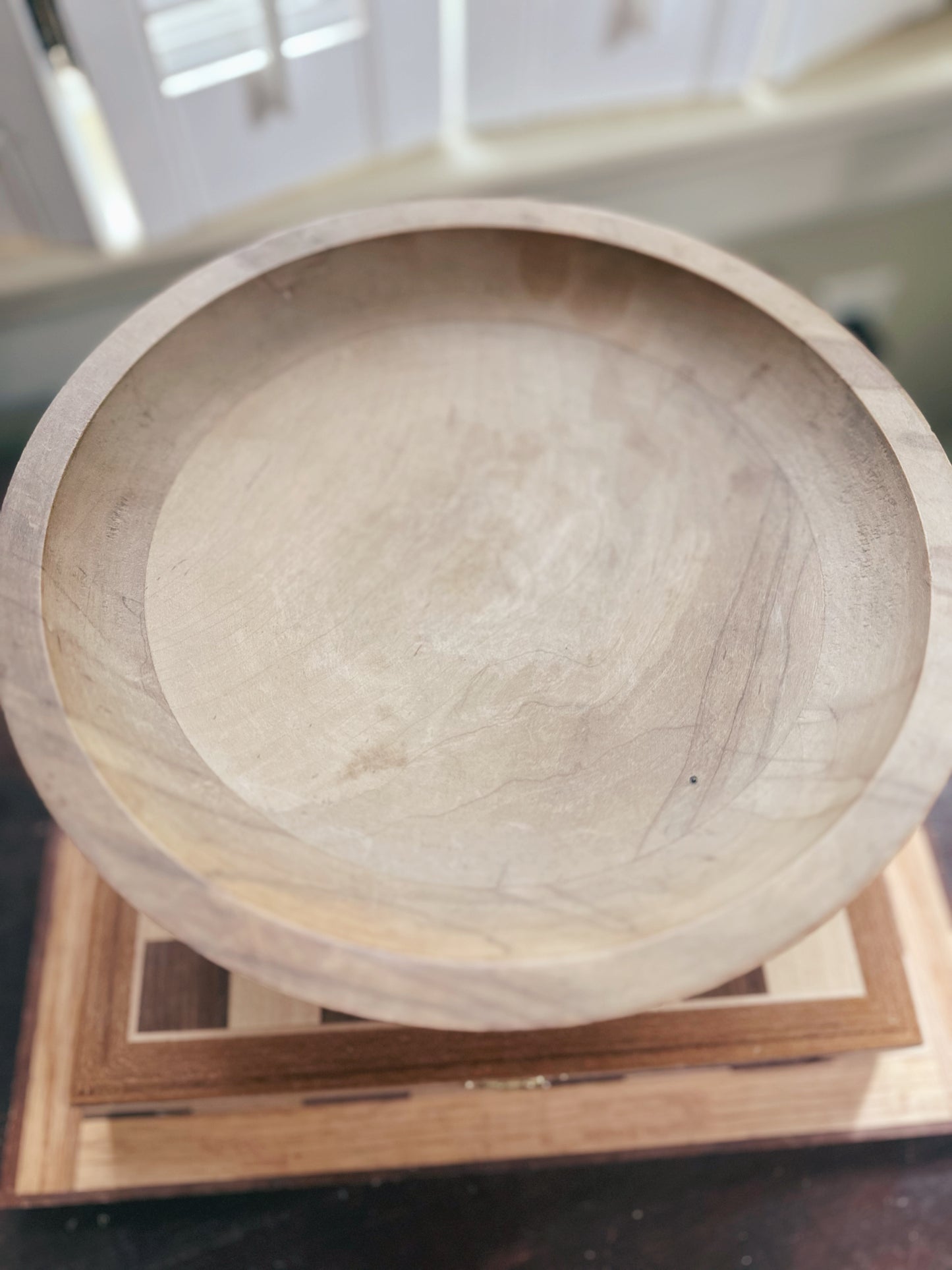 Vintage Hand Made Wooden Bowl