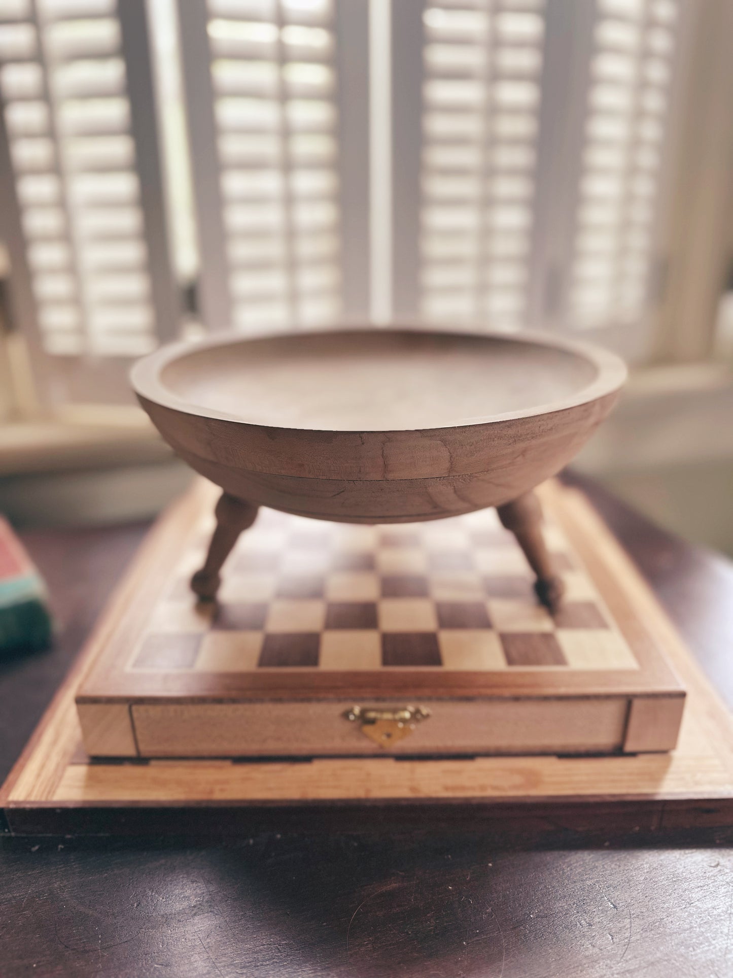 Vintage Hand Made Wooden Bowl
