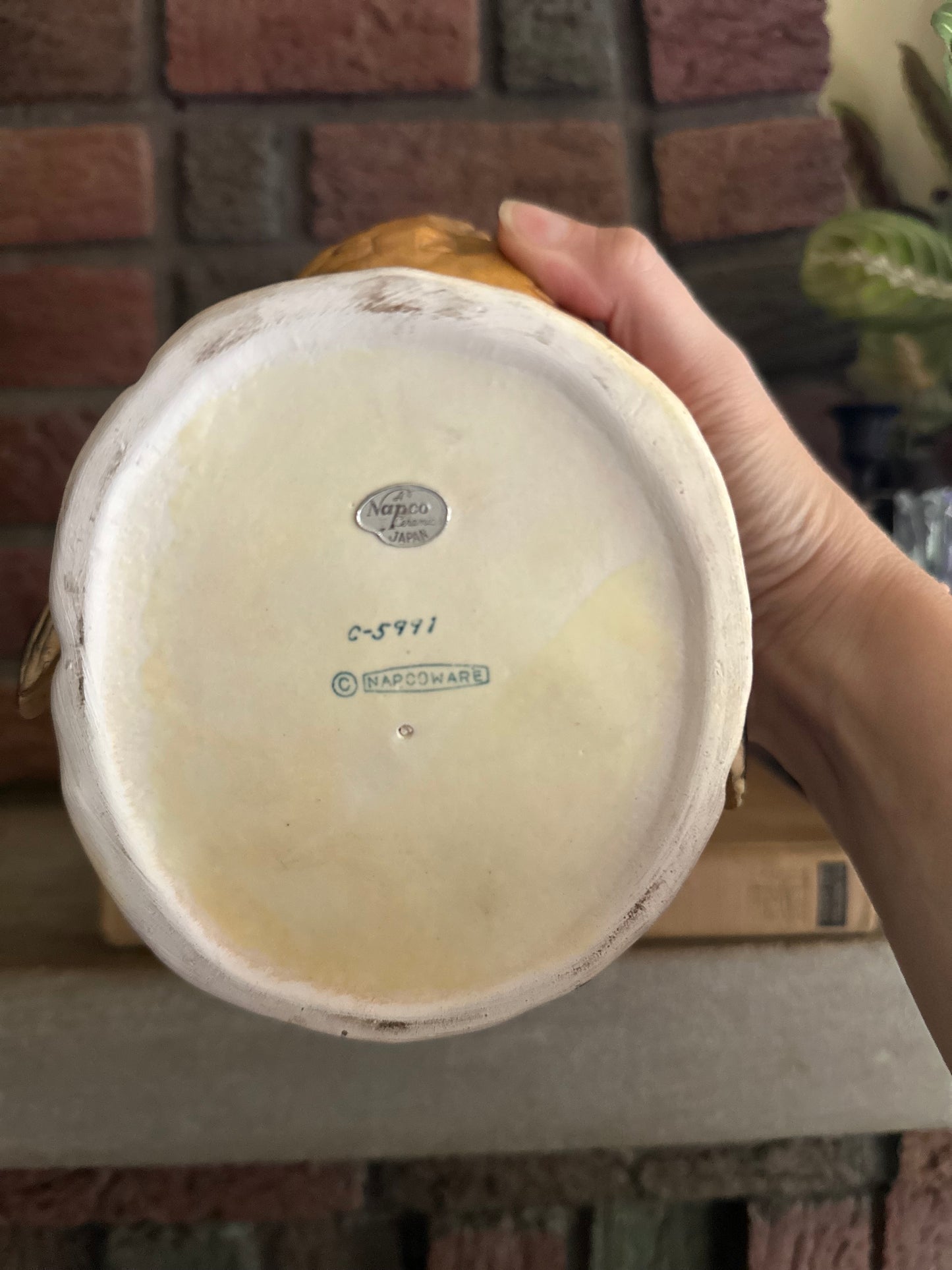 Vintage Napco Turkey Planter