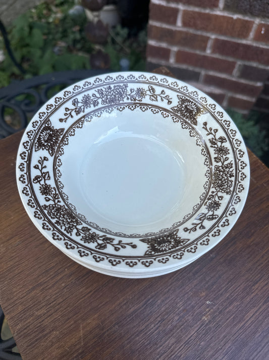 Royal China Jeanette Sussex Bowls Plates (4)