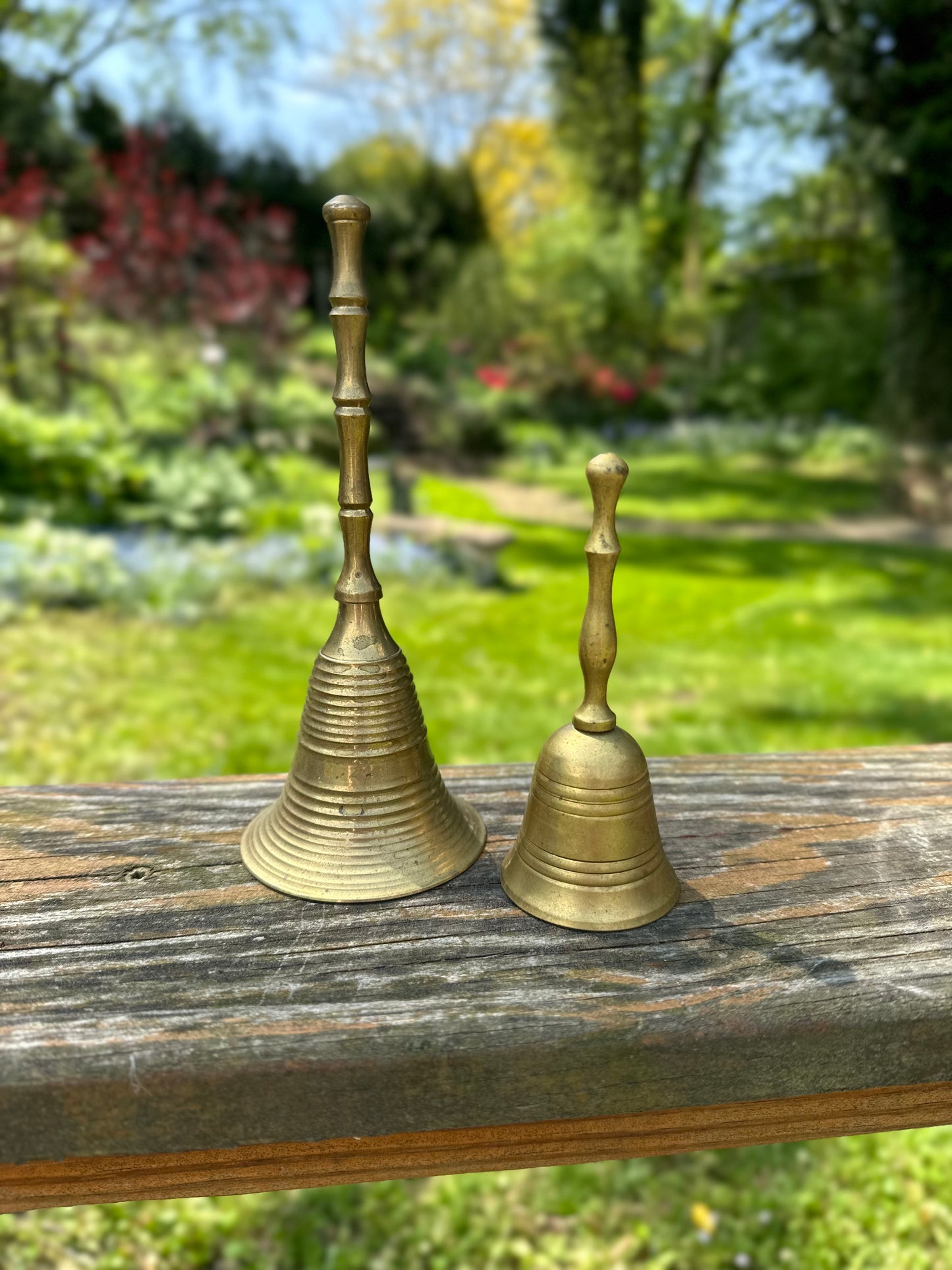 Set of Two Brass Bells