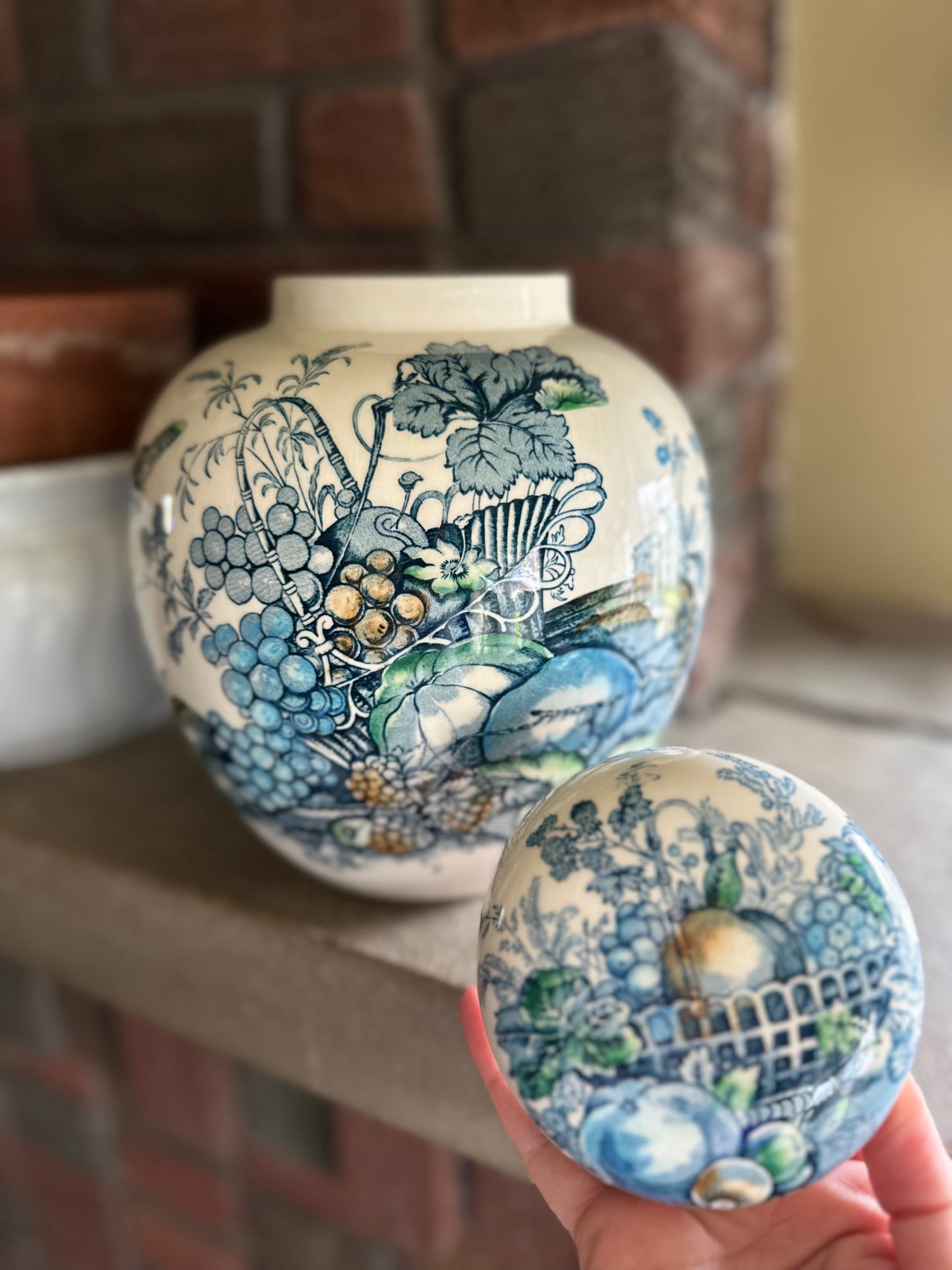 Vintage Mason’s Ironstone Ginger Jar