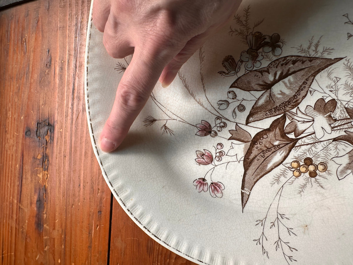 Antique Johnson Brothers Platter