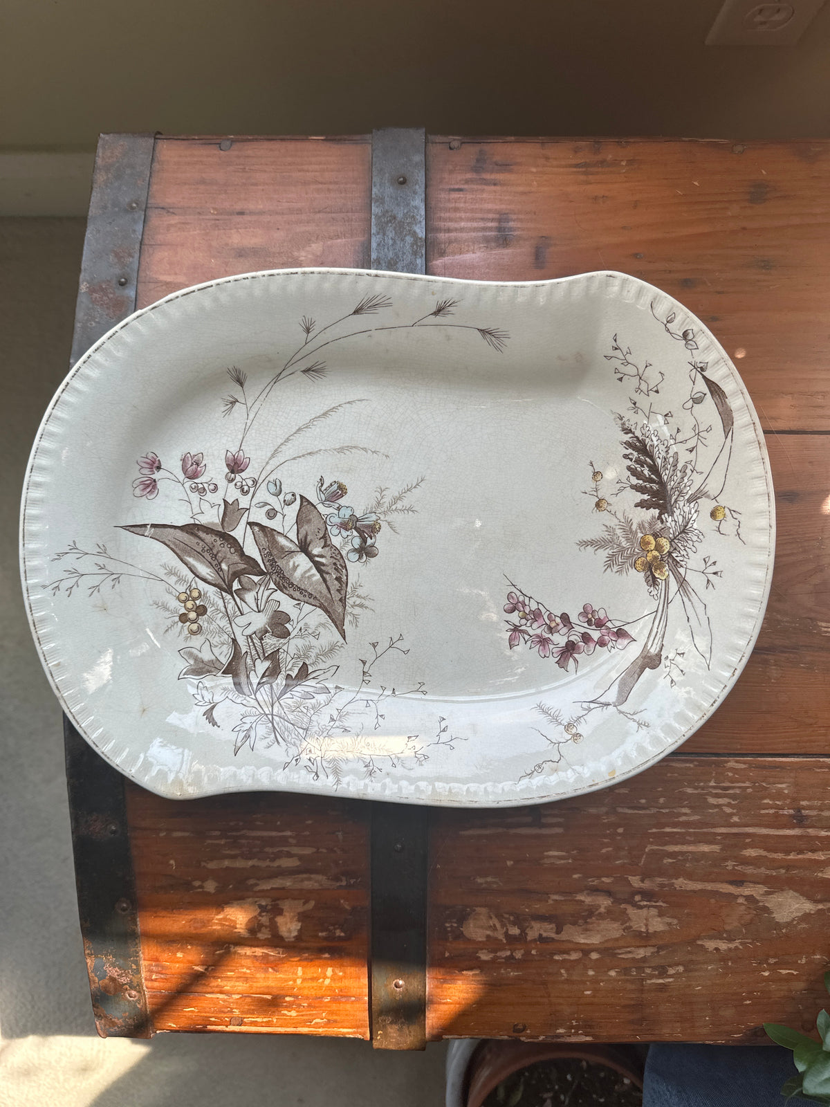 Antique Johnson Brothers Platter