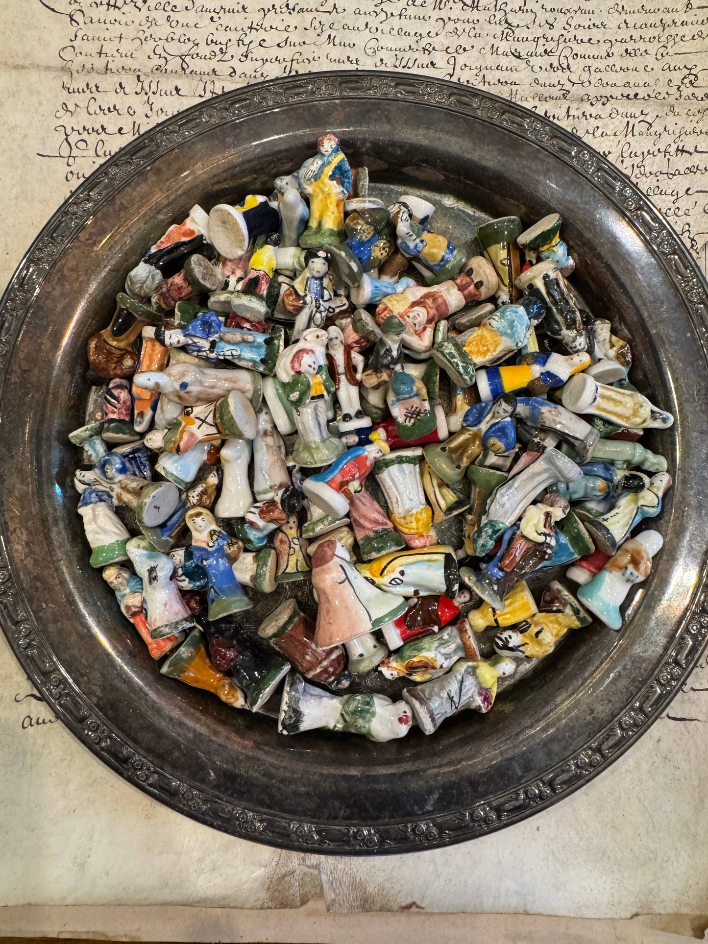 French Feves and Santons