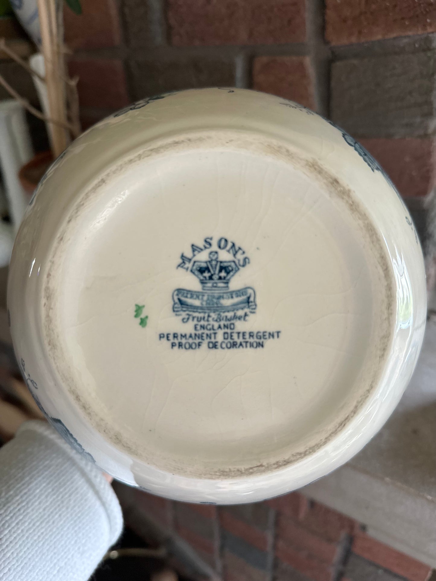 Vintage Mason’s Ironstone Ginger Jar