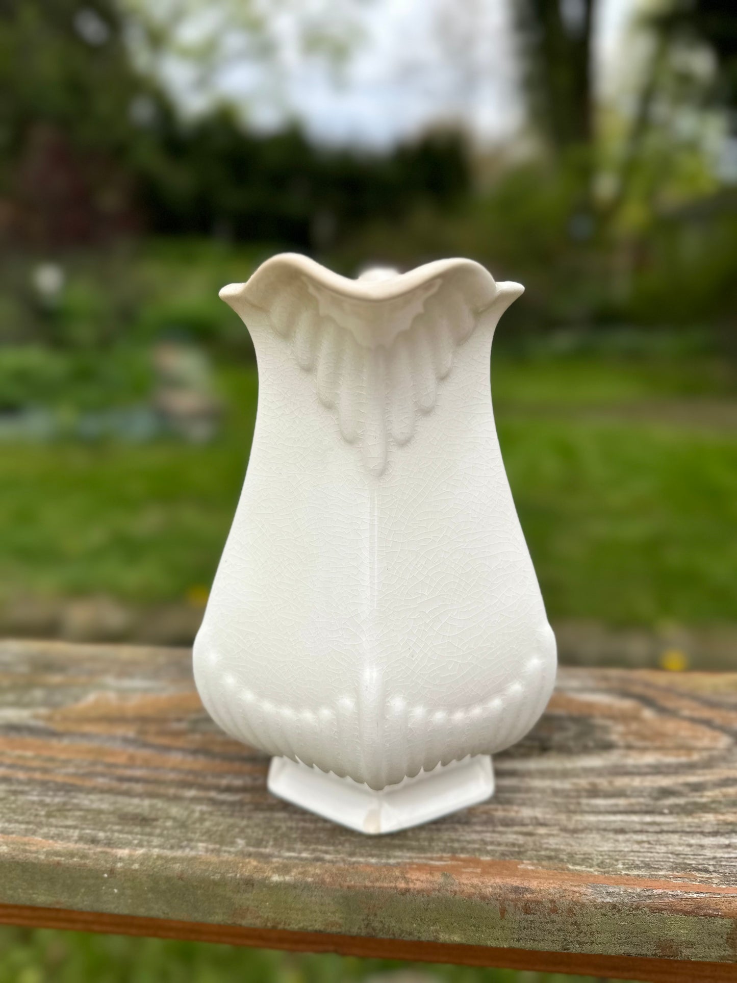 Vintage Wm Adams & Sons Ironstone Pitcher