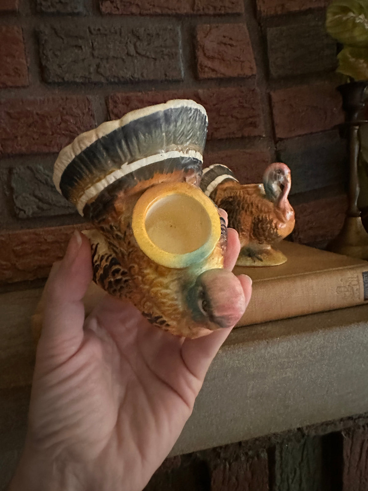 Vintage Napco Turkey Candle Holders (set of 2)