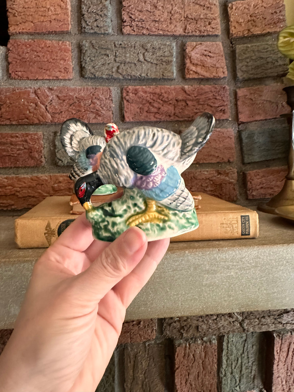 Vintage Chippy Turkey Salt&Pepper Shakers