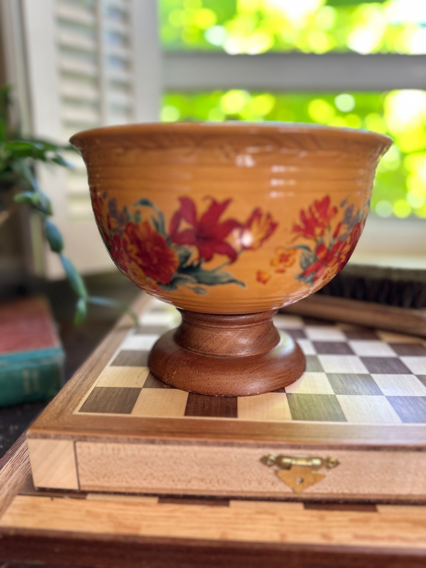 Vintage Pedestal Bowl